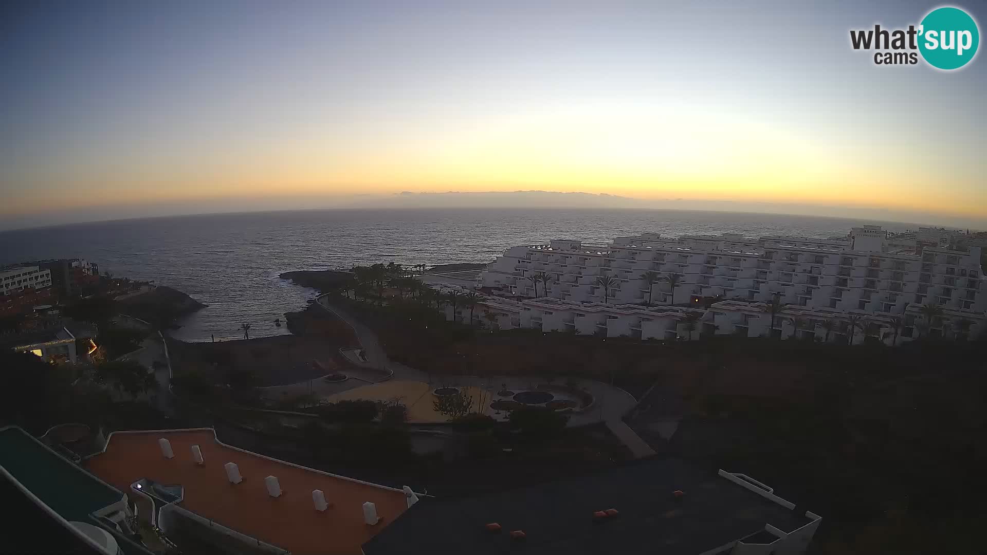 Web kamera uživo Playa de Las Galgas – Playa Paraiso – otok La Gomera – Costa Adeje – Tenerife