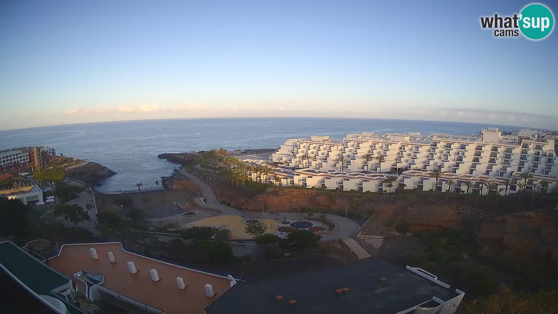 Webcam en direct Playa de Las Galgas – Playa Paraiso – île de La Gomera – Costa Adeje – Tenerife