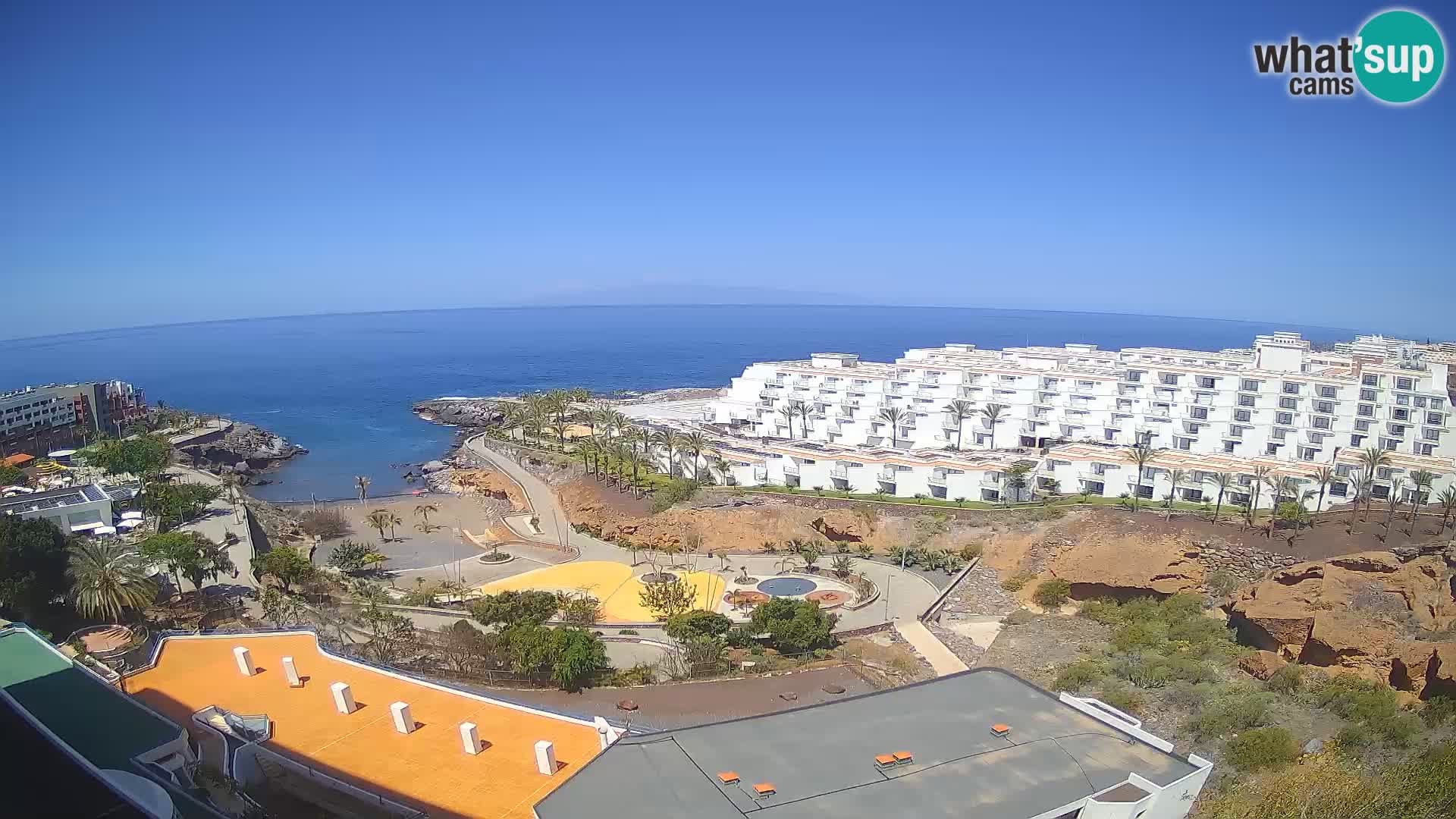 Webcam live spiaggia Las Galgas – Playa Paraiso – Isola La Gomera – Costa Adeje – Tenerife