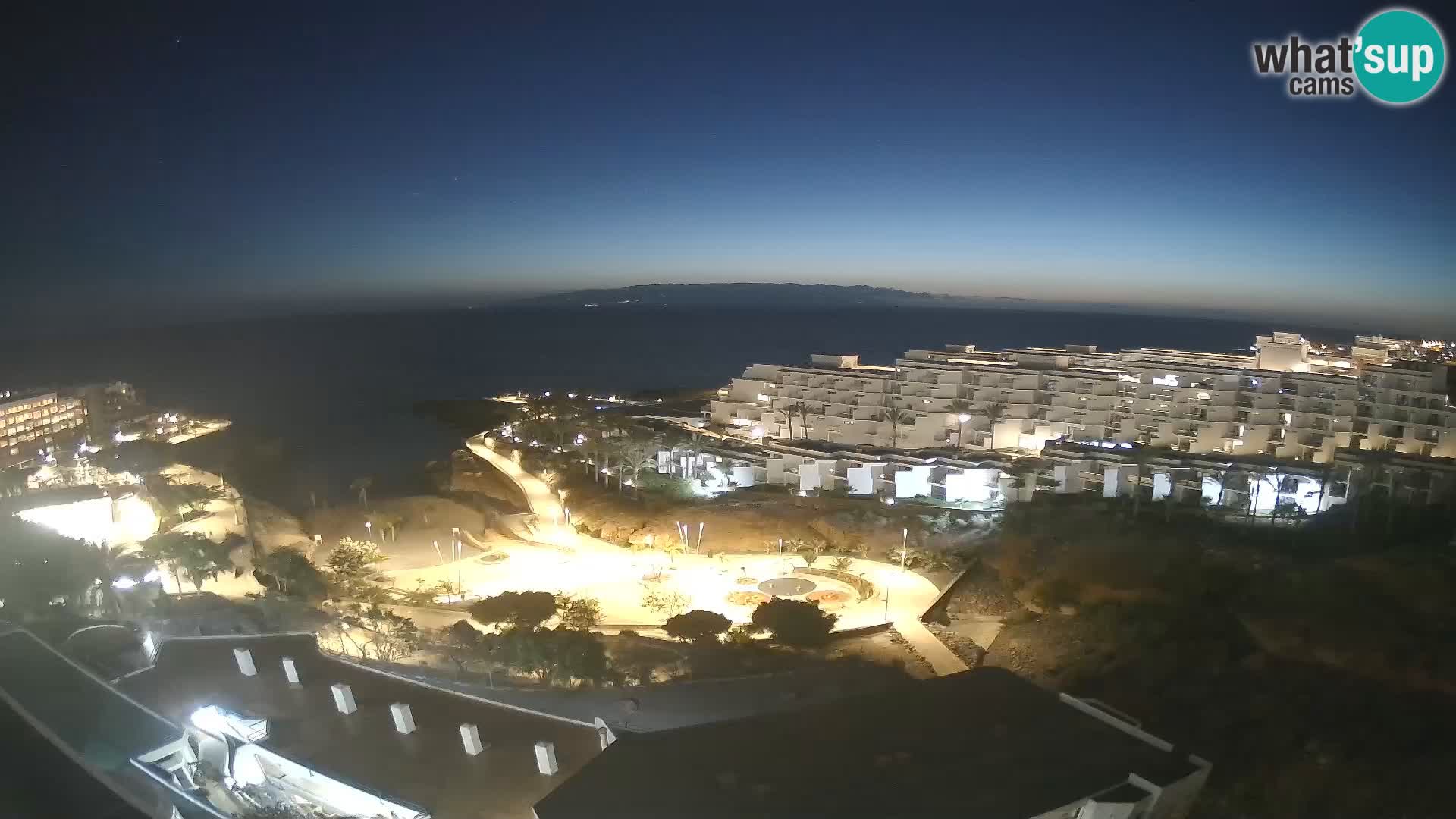 Webcam en direct Playa de Las Galgas – Playa Paraiso – île de La Gomera – Costa Adeje – Tenerife