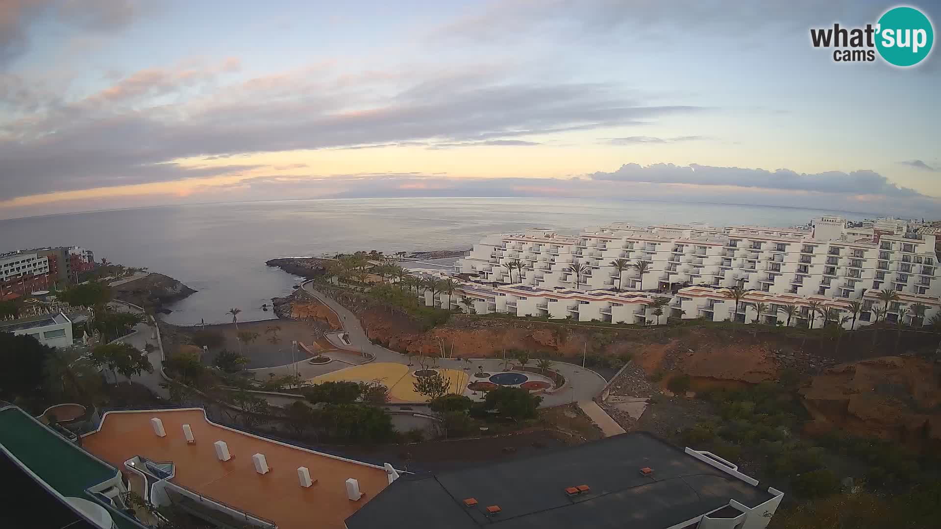 Live-Webcam Las Galgas Strand – Playa Paraiso – Insel La Gomera – Costa Adeje – Teneriffa