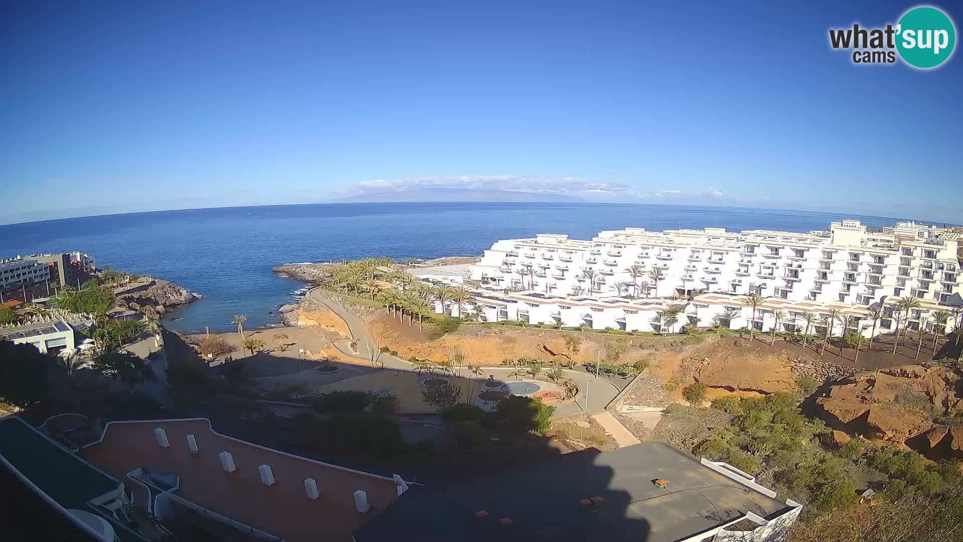 Webcam live spiaggia Las Galgas – Playa Paraiso – Isola La Gomera – Costa Adeje – Tenerife