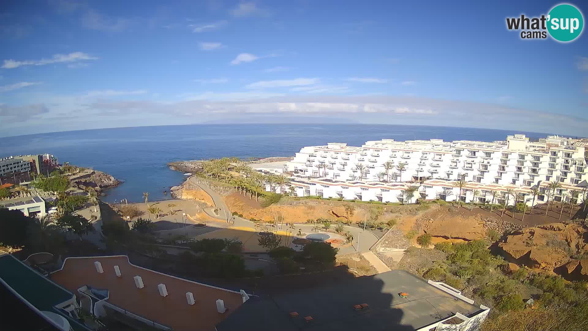 Webcam live spiaggia Las Galgas – Playa Paraiso – Isola La Gomera – Costa Adeje – Tenerife