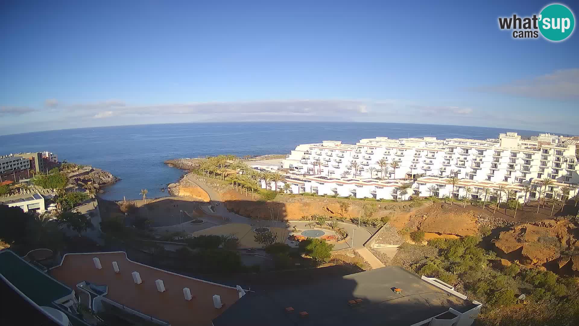 Webcam live spiaggia Las Galgas – Playa Paraiso – Isola La Gomera – Costa Adeje – Tenerife