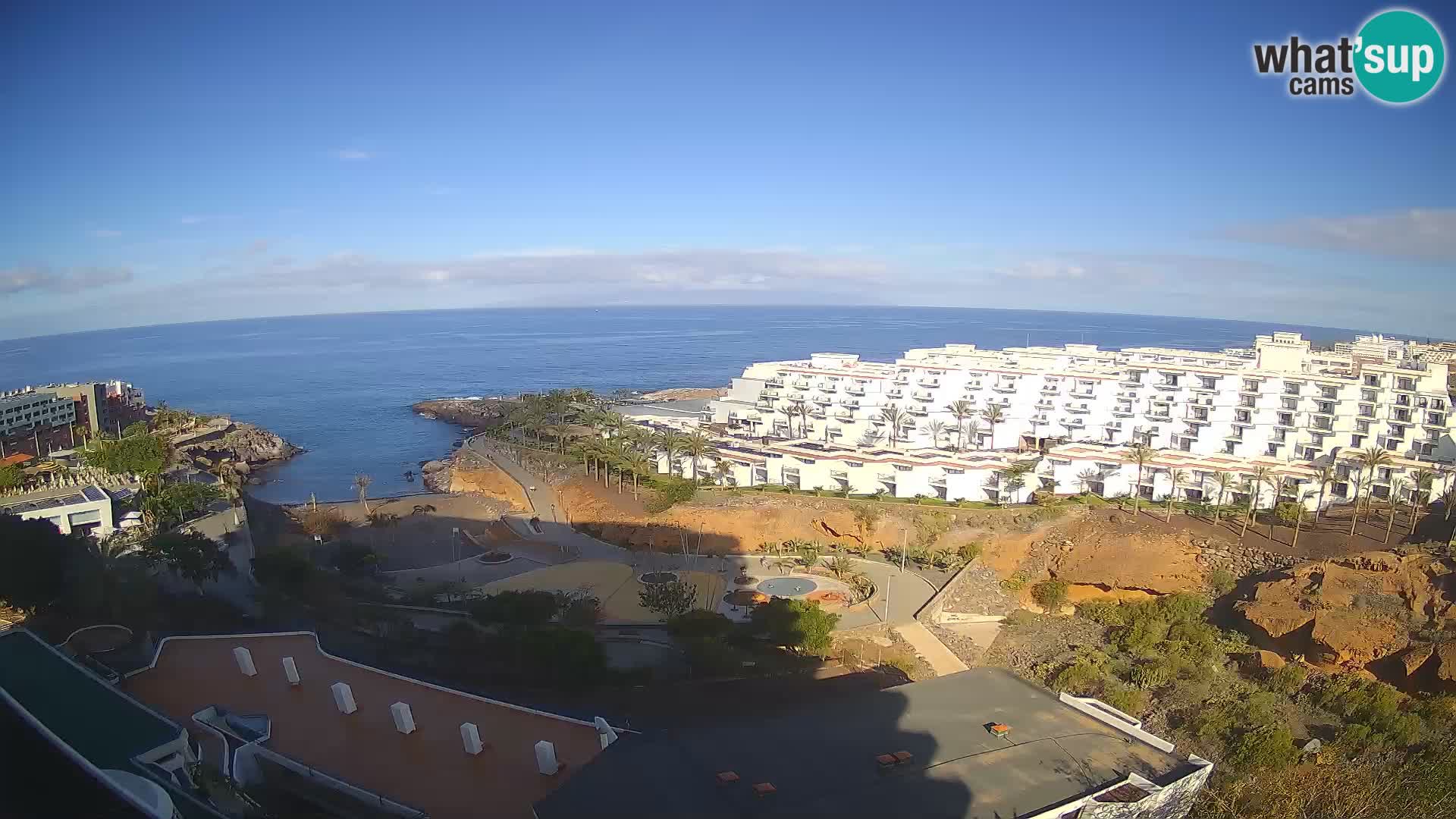 Live-Webcam Las Galgas Strand – Playa Paraiso – Insel La Gomera – Costa Adeje – Teneriffa