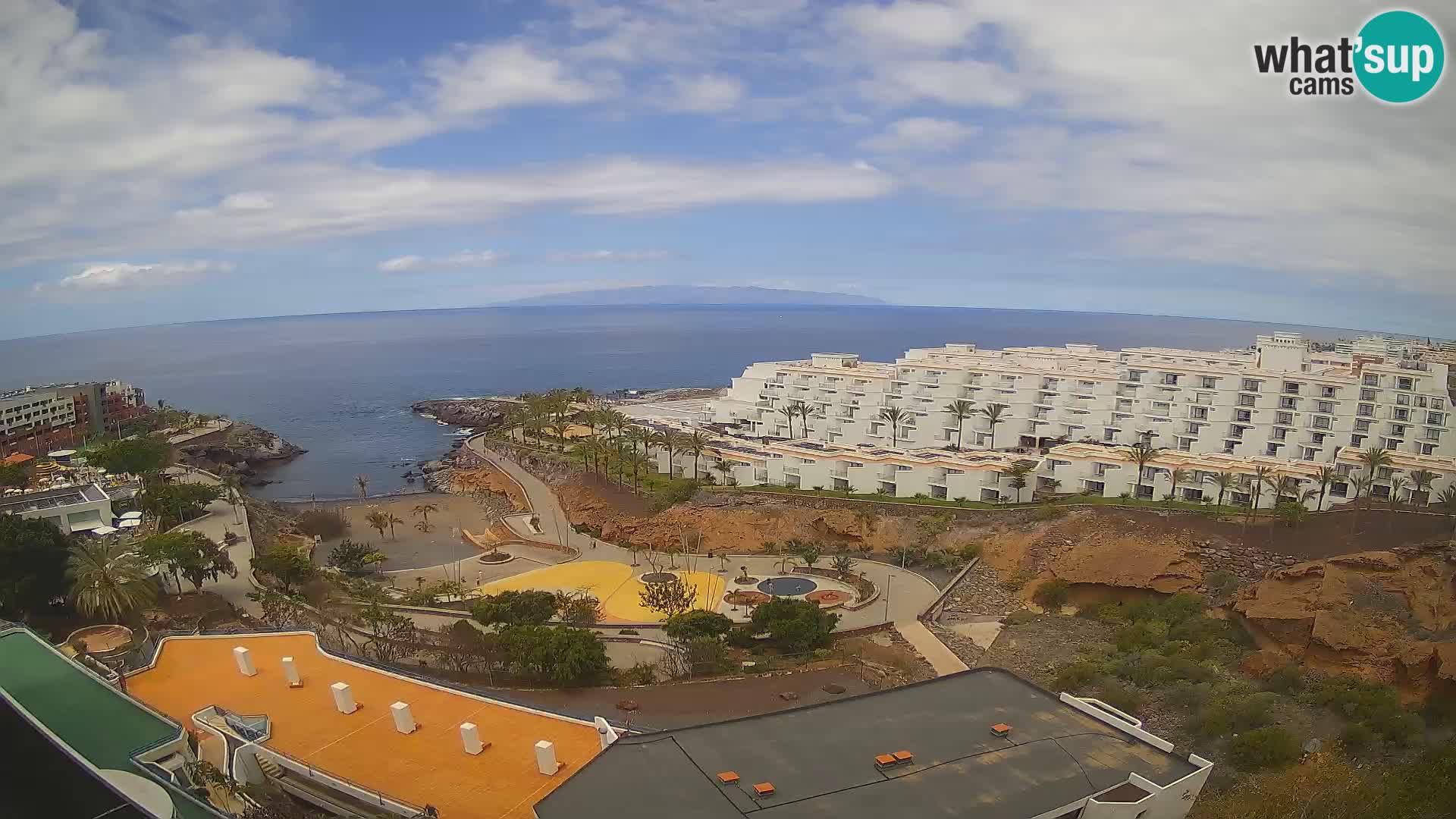 Webcam en direct Playa de Las Galgas – Playa Paraiso – île de La Gomera – Costa Adeje – Tenerife