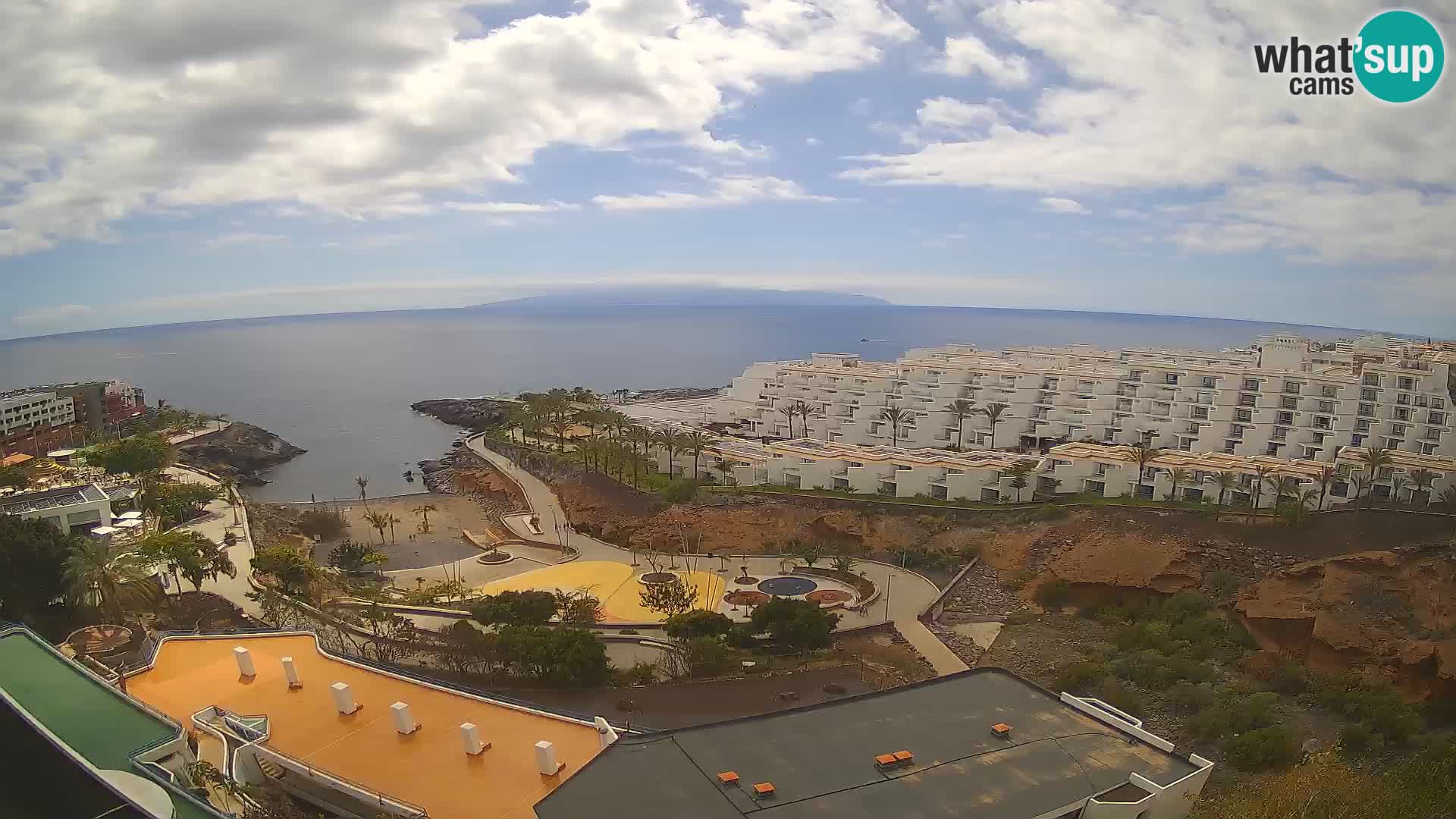 Live-Webcam Las Galgas Strand – Playa Paraiso – Insel La Gomera – Costa Adeje – Teneriffa