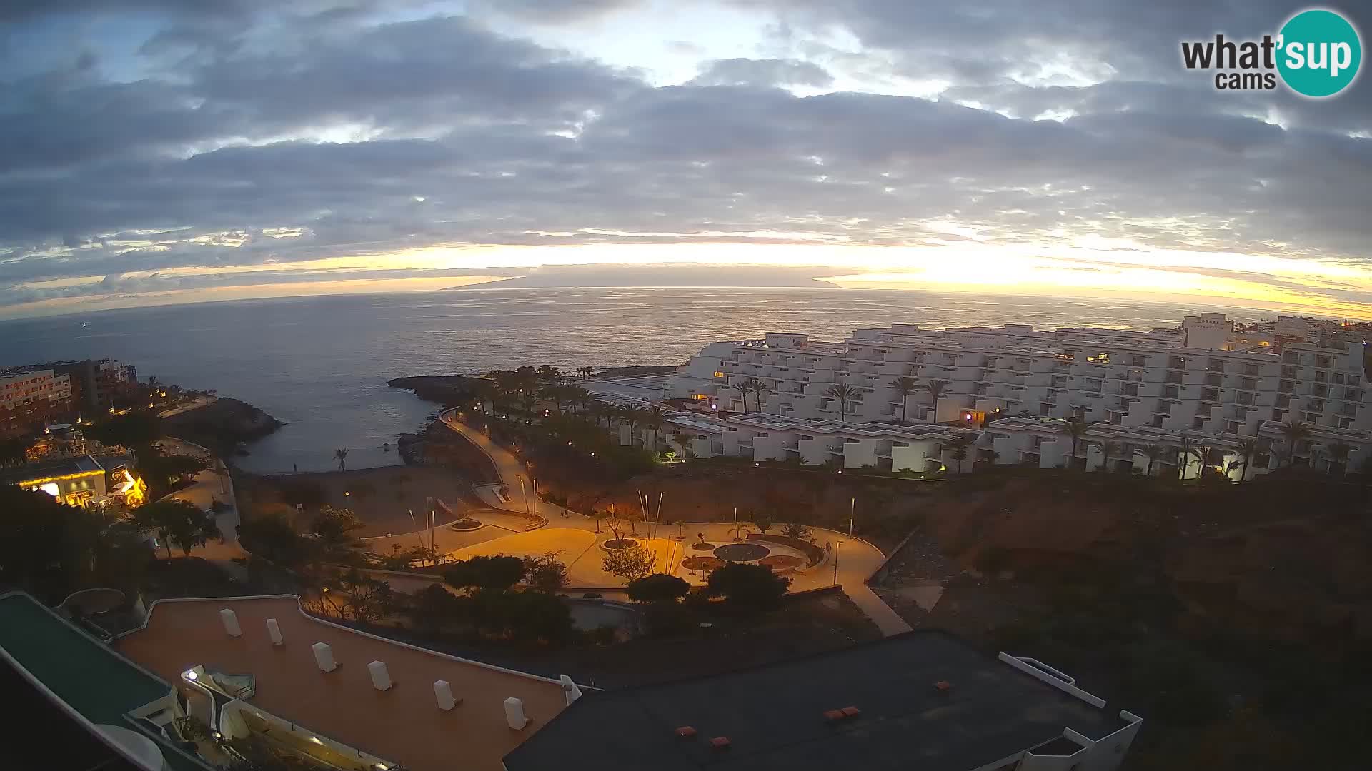 Webcam en vivo Playa de Las Galgas – Playa Paraíso – Isla de La Gomera – Costa Adeje – Tenerife
