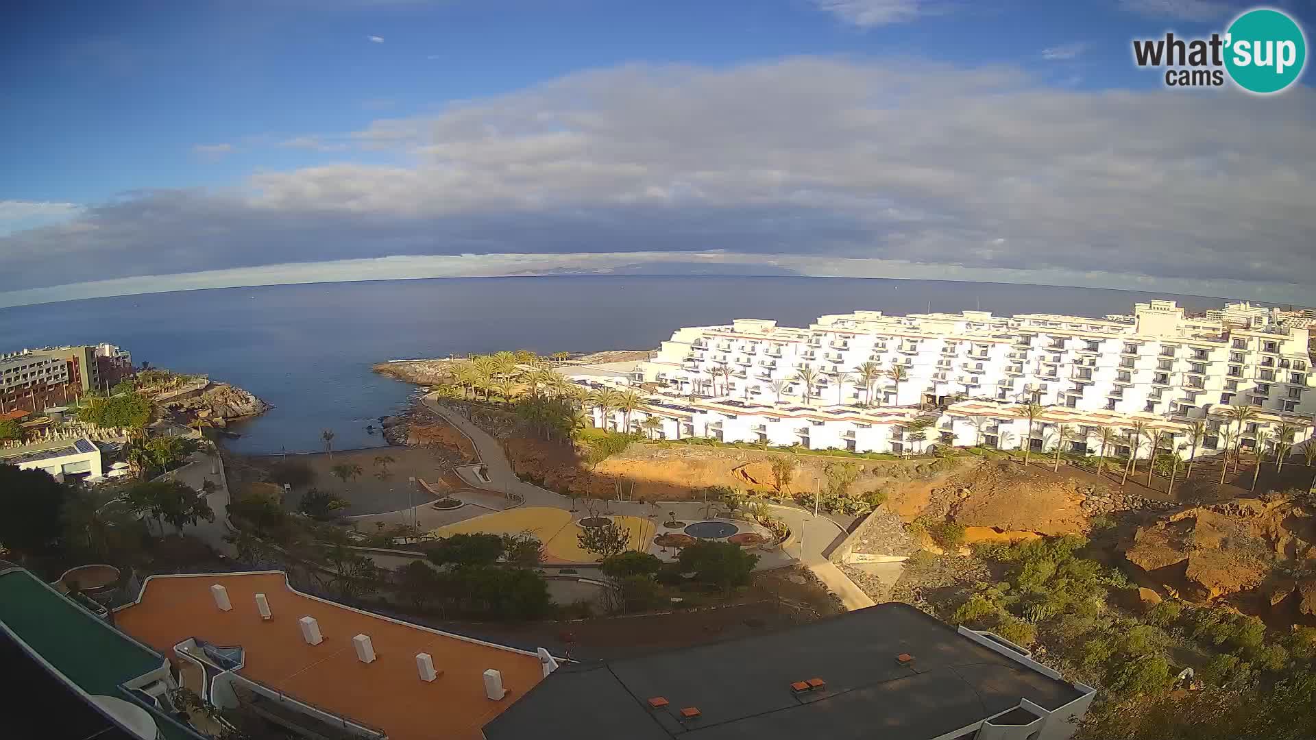 Webcam live spiaggia Las Galgas – Playa Paraiso – Isola La Gomera – Costa Adeje – Tenerife