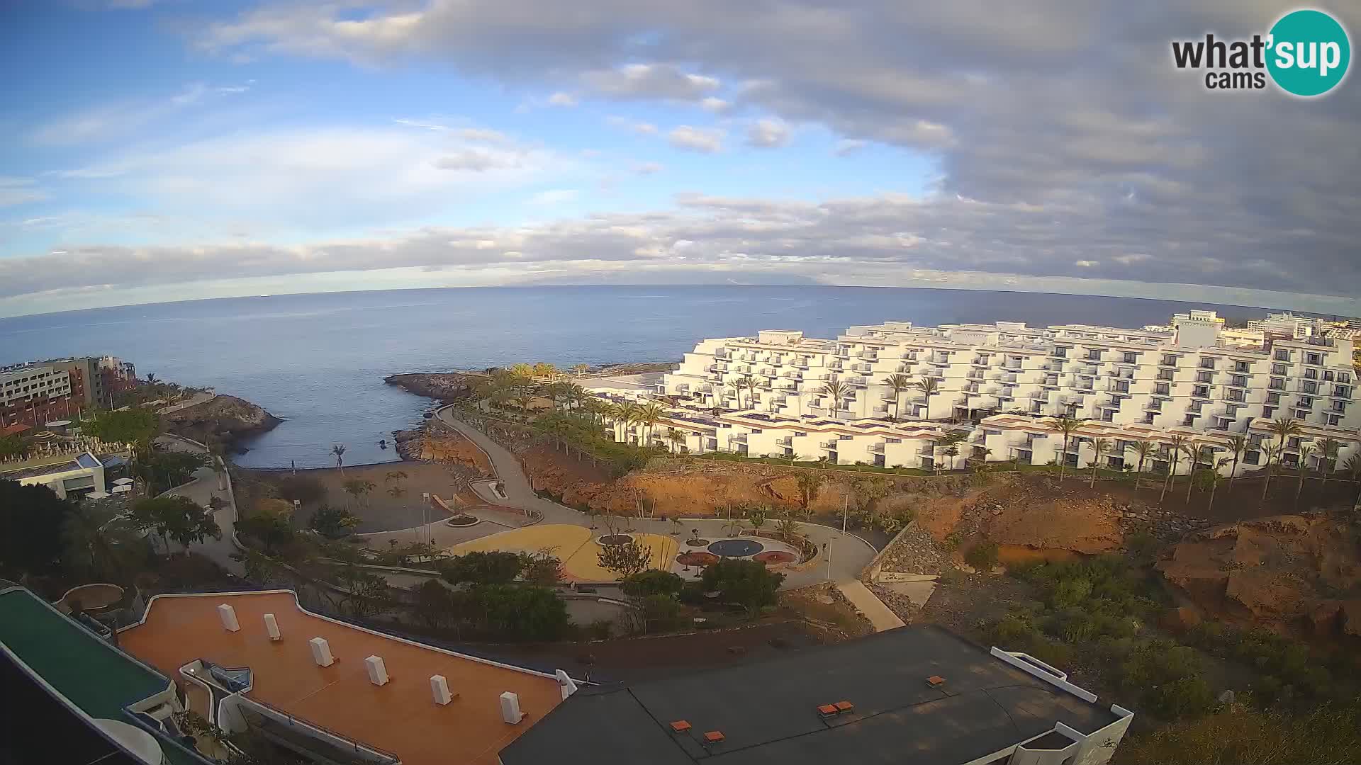 Webcam live spiaggia Las Galgas – Playa Paraiso – Isola La Gomera – Costa Adeje – Tenerife
