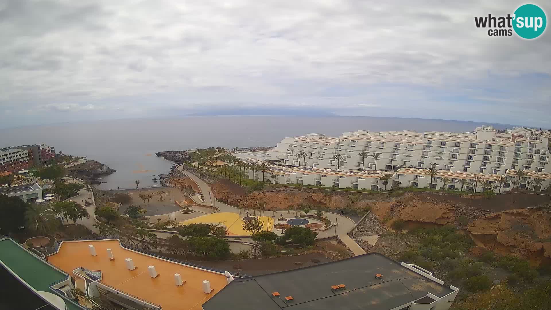 Webcam live spiaggia Las Galgas – Playa Paraiso – Isola La Gomera – Costa Adeje – Tenerife