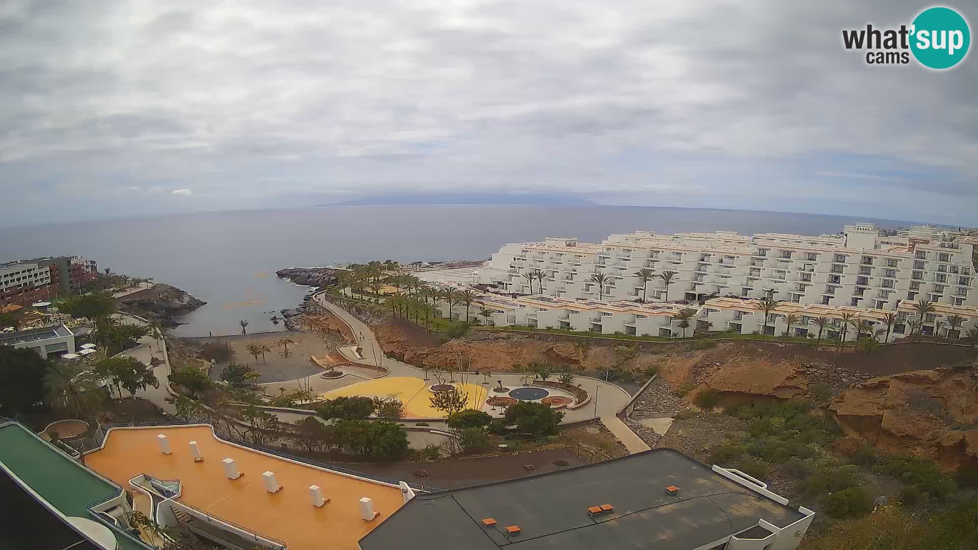 Webcam en vivo Playa de Las Galgas – Playa Paraíso – Isla de La Gomera – Costa Adeje – Tenerife