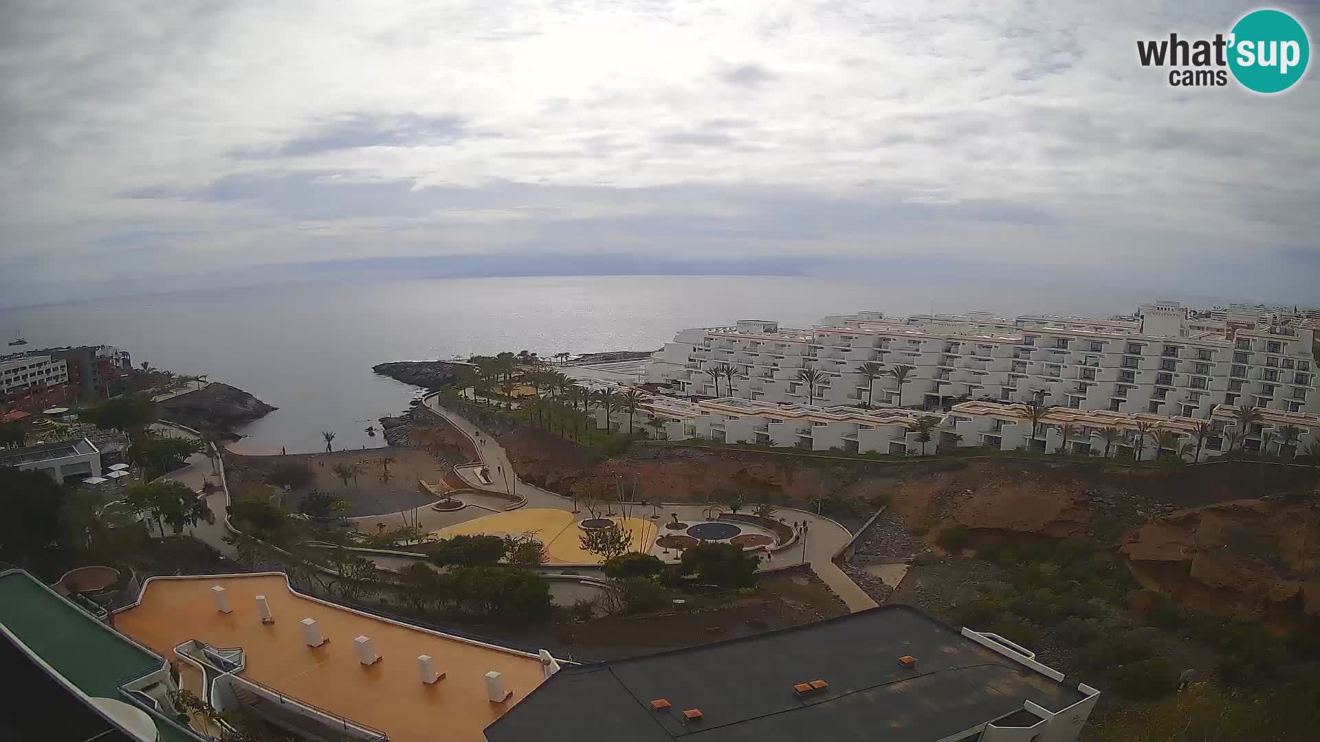 Live-Webcam Las Galgas Strand – Playa Paraiso – Insel La Gomera – Costa Adeje – Teneriffa