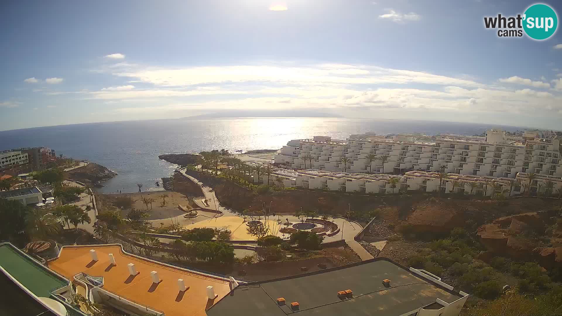 Webcam live spiaggia Las Galgas – Playa Paraiso – Isola La Gomera – Costa Adeje – Tenerife