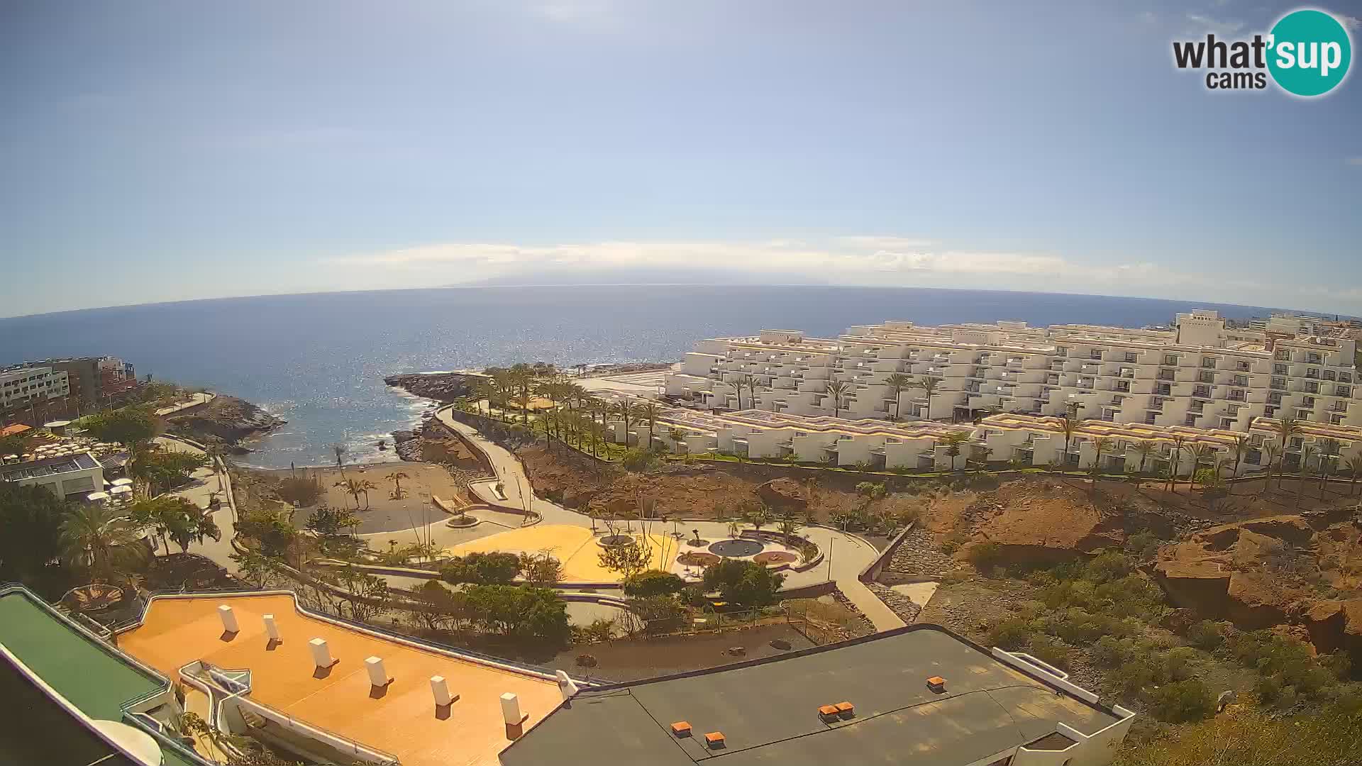 Webcam live spiaggia Las Galgas – Playa Paraiso – Isola La Gomera – Costa Adeje – Tenerife