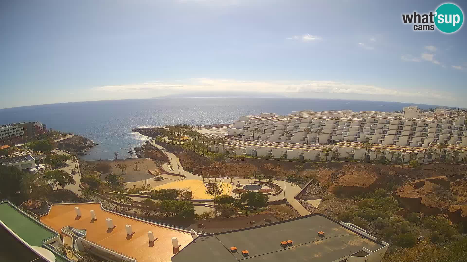 Webcam live spiaggia Las Galgas – Playa Paraiso – Isola La Gomera – Costa Adeje – Tenerife