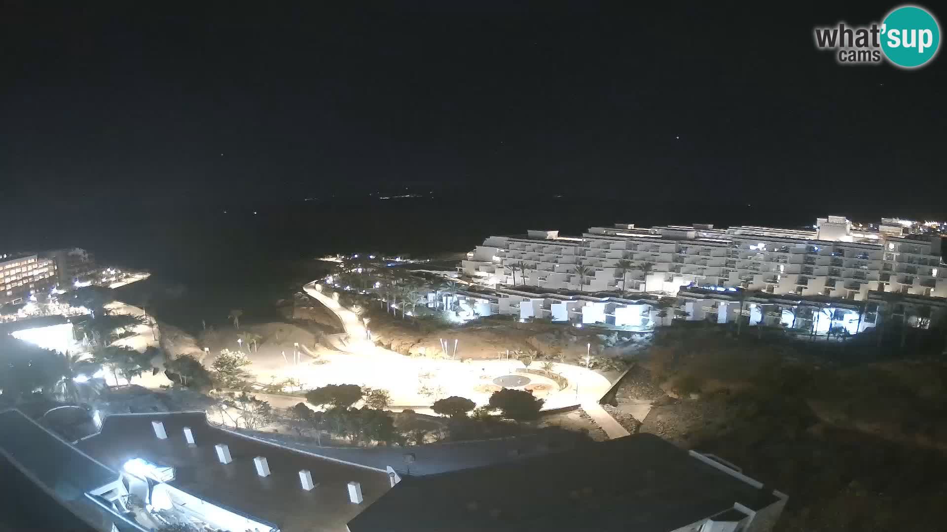 Live webcam Playa de Las Galgas – Playa Paraiso – La Gomera island – Adeje – Tenerife