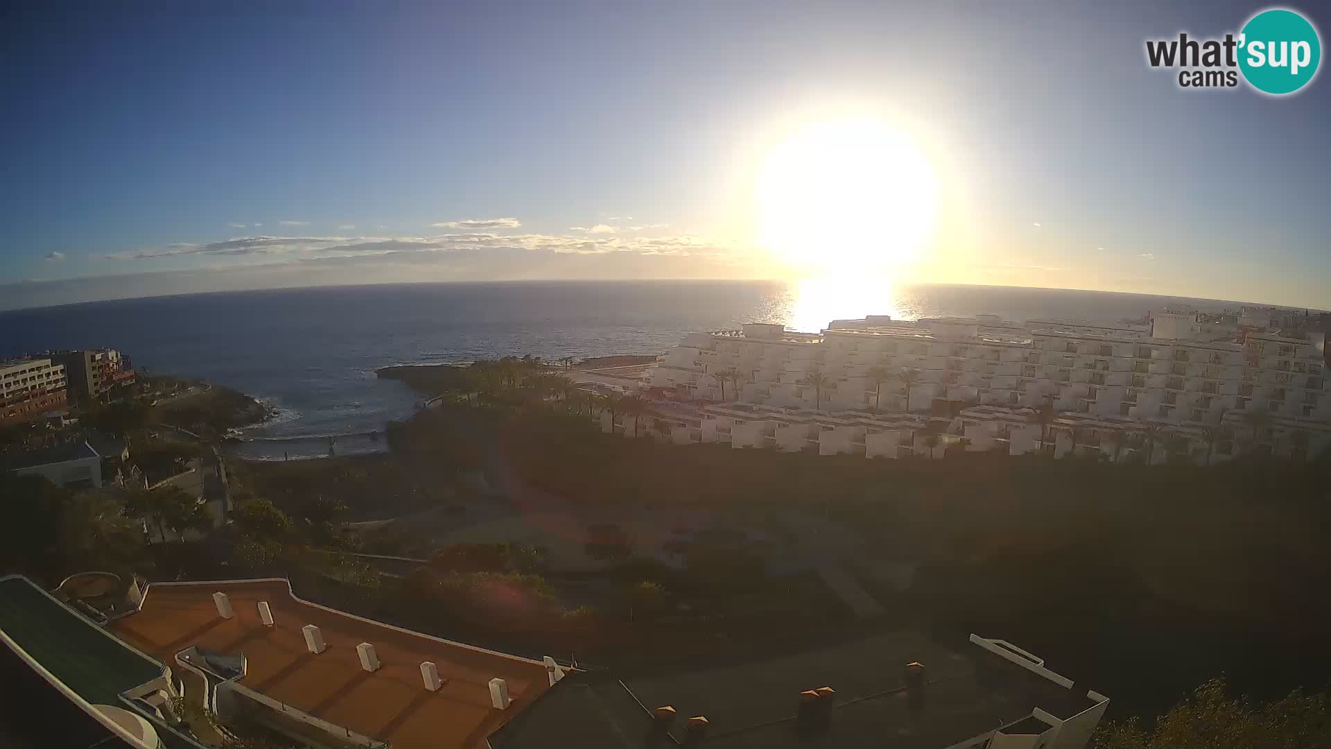 Web kamera uživo Playa de Las Galgas – Playa Paraiso – otok La Gomera – Costa Adeje – Tenerife