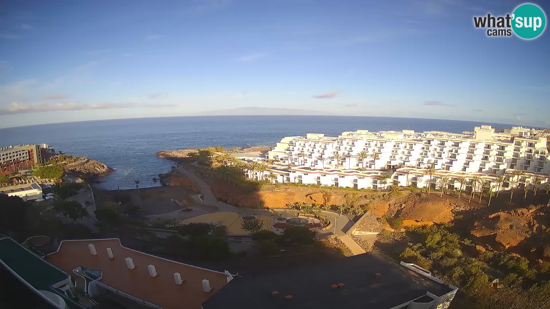 Webcam en direct Playa de Las Galgas – Playa Paraiso – île de La Gomera – Costa Adeje – Tenerife