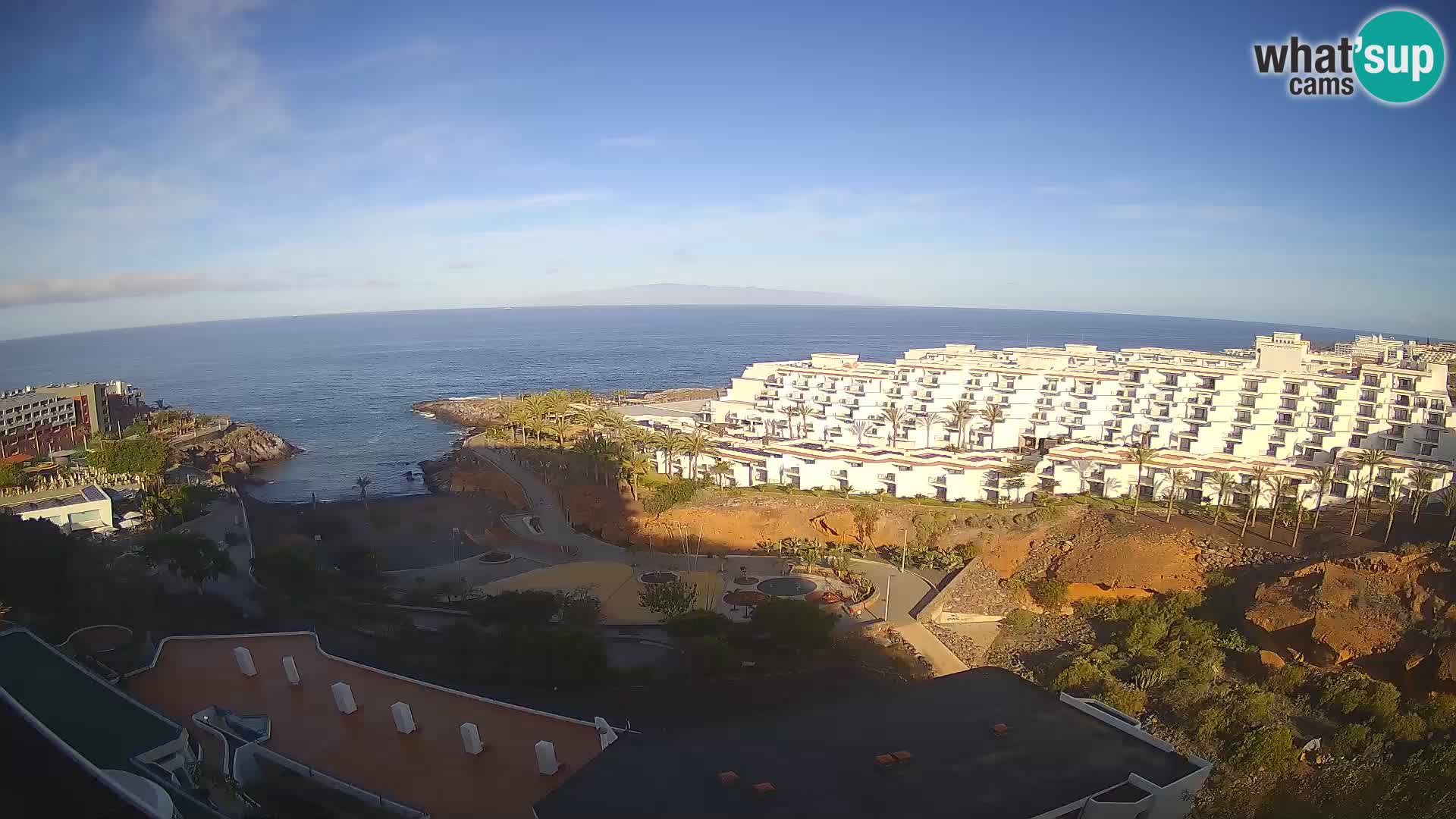 Webcam en direct Playa de Las Galgas – Playa Paraiso – île de La Gomera – Costa Adeje – Tenerife