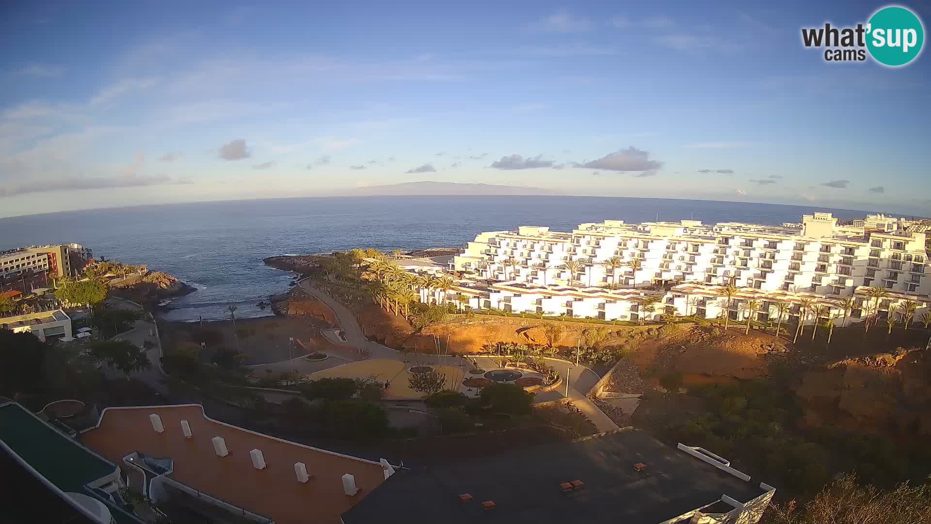 Webcam live spiaggia Las Galgas – Playa Paraiso – Isola La Gomera – Costa Adeje – Tenerife