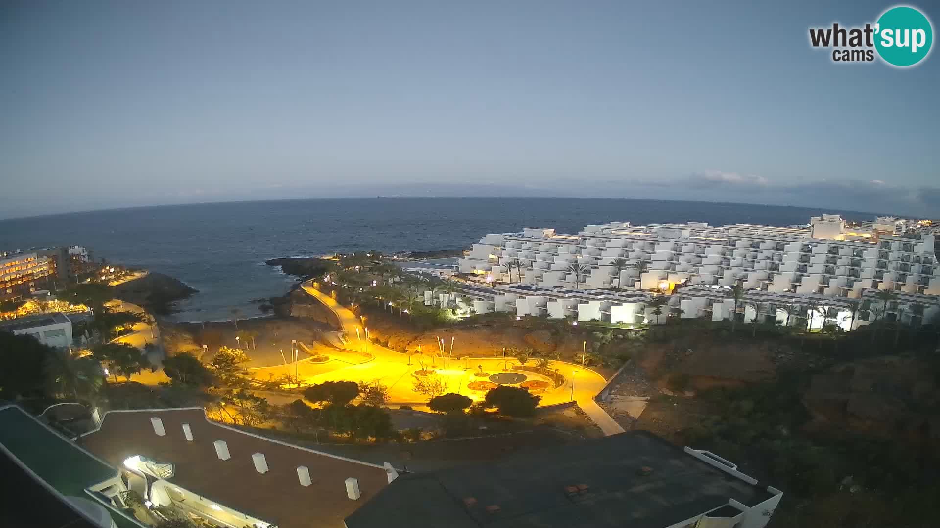 Webcam en direct Playa de Las Galgas – Playa Paraiso – île de La Gomera – Costa Adeje – Tenerife