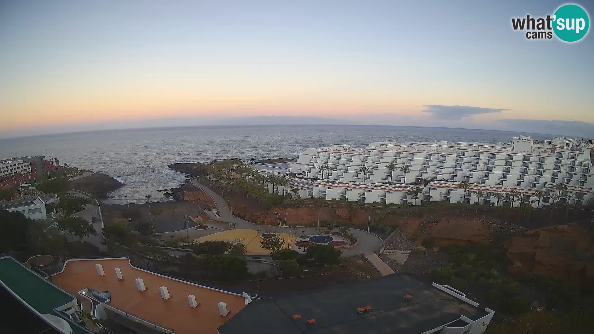 Webcam en direct Playa de Las Galgas – Playa Paraiso – île de La Gomera – Costa Adeje – Tenerife
