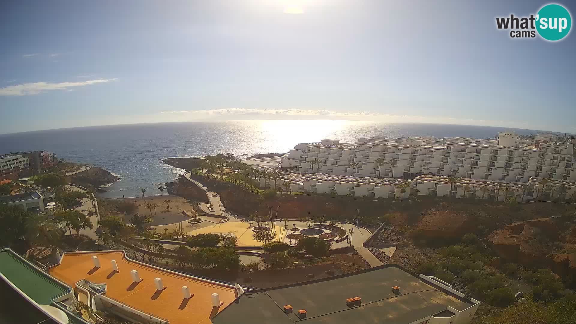 Webcam live spiaggia Las Galgas – Playa Paraiso – Isola La Gomera – Costa Adeje – Tenerife