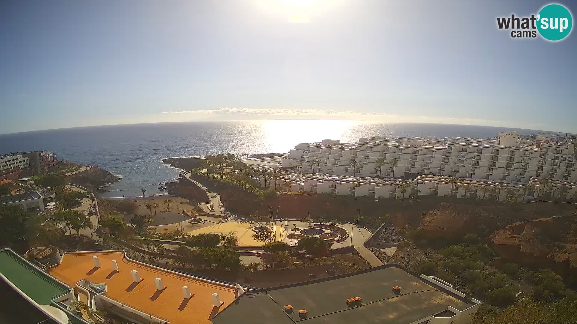 Webcam en direct Playa de Las Galgas – Playa Paraiso – île de La Gomera – Costa Adeje – Tenerife