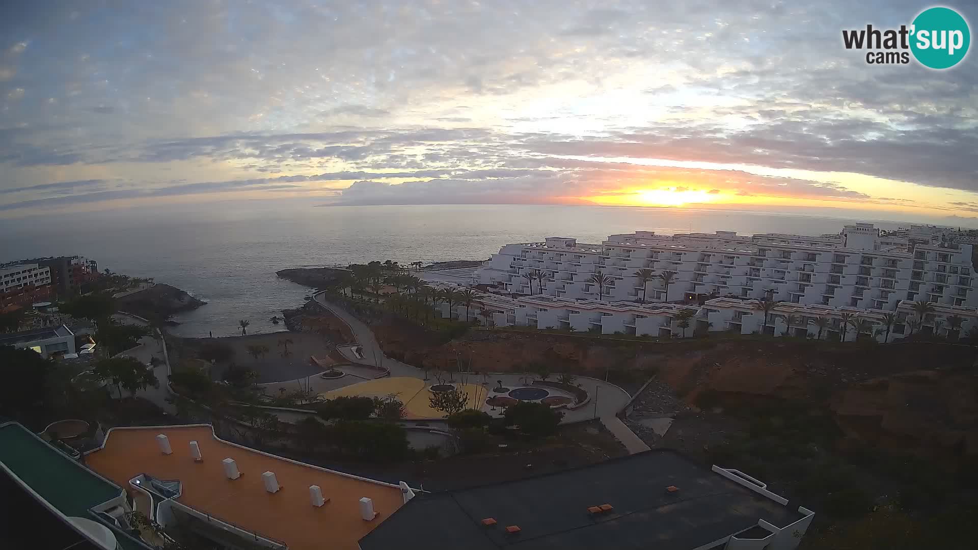 Webcam en vivo Playa de Las Galgas – Playa Paraíso – Isla de La Gomera – Costa Adeje – Tenerife