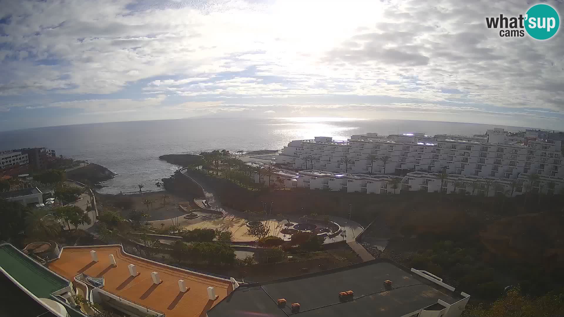 Live-Webcam Las Galgas Strand – Playa Paraiso – Insel La Gomera – Costa Adeje – Teneriffa