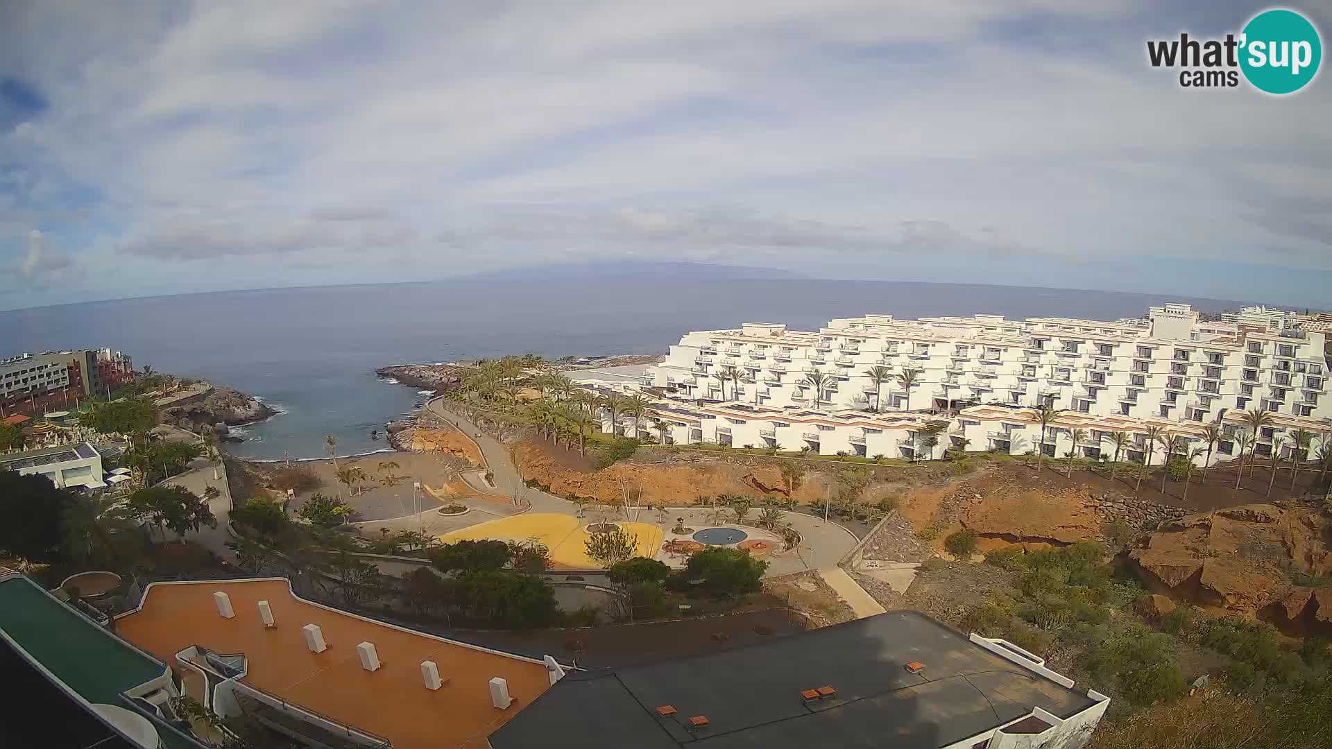 Webcam en direct Playa de Las Galgas – Playa Paraiso – île de La Gomera – Costa Adeje – Tenerife