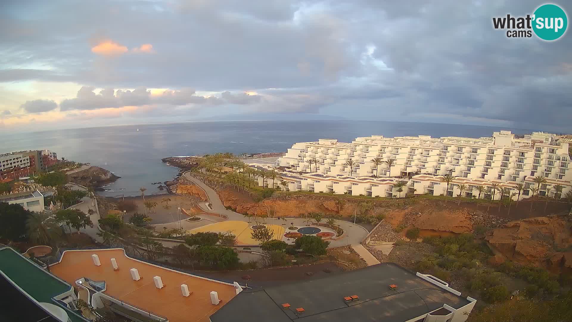 Webcam live spiaggia Las Galgas – Playa Paraiso – Isola La Gomera – Costa Adeje – Tenerife