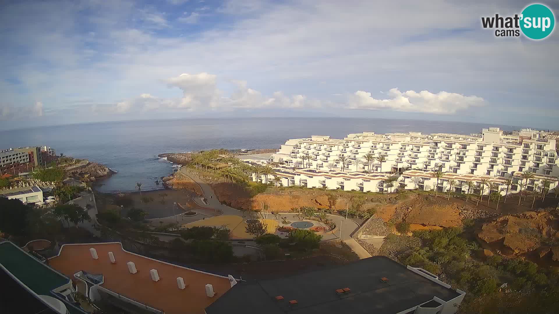 Live-Webcam Las Galgas Strand – Playa Paraiso – Insel La Gomera – Costa Adeje – Teneriffa