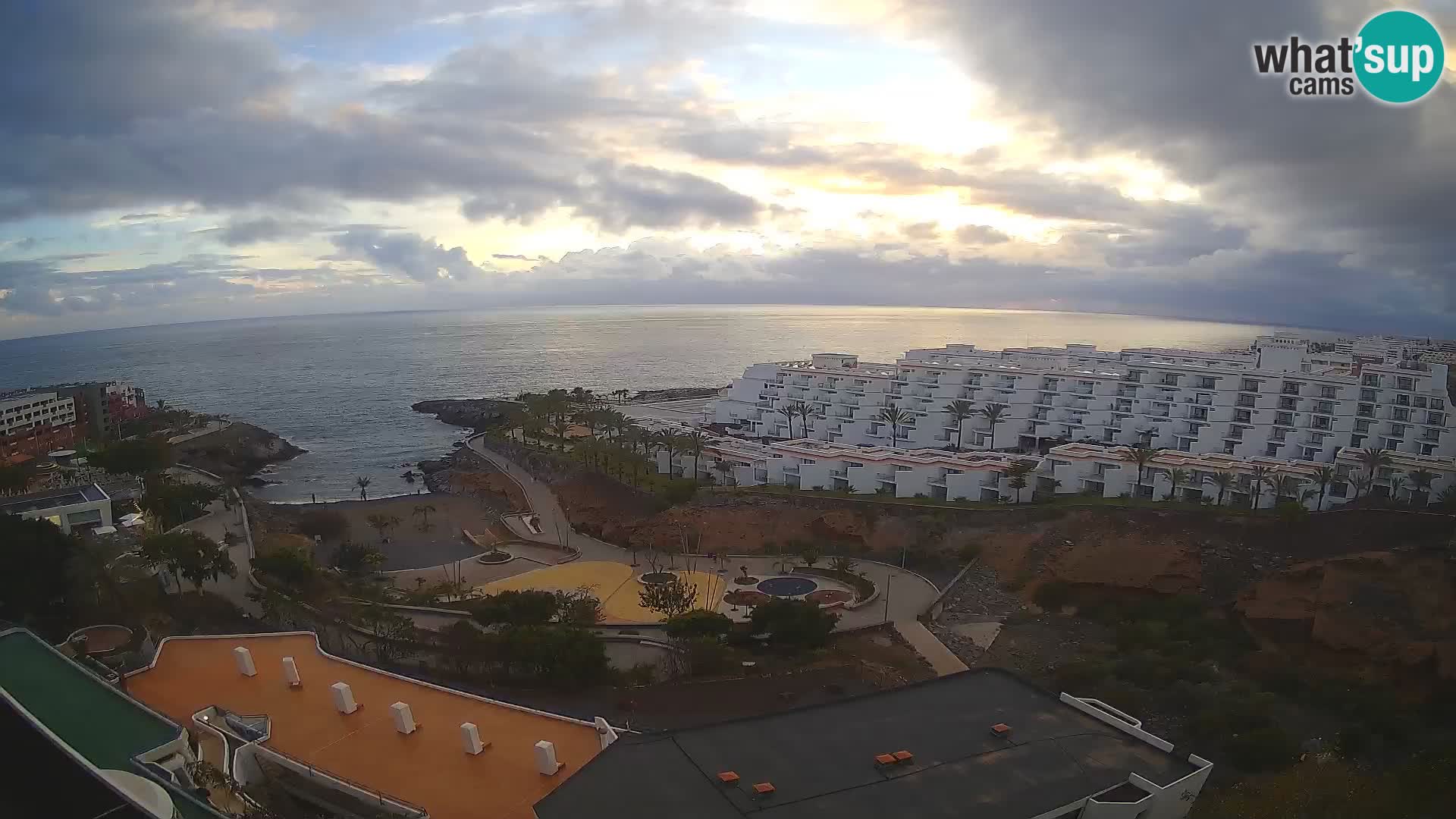 Webcam en direct Playa de Las Galgas – Playa Paraiso – île de La Gomera – Costa Adeje – Tenerife