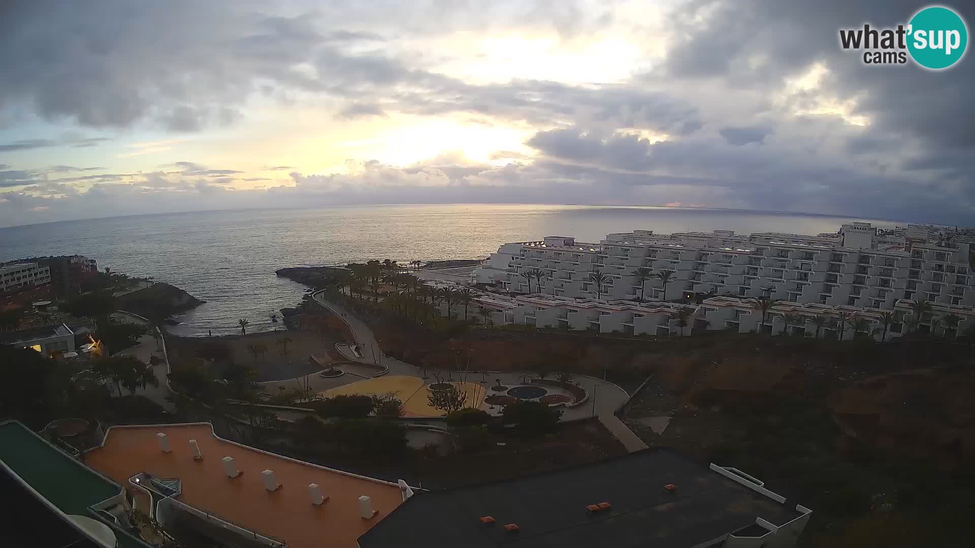 Web kamera uživo Playa de Las Galgas – Playa Paraiso – otok La Gomera – Costa Adeje – Tenerife