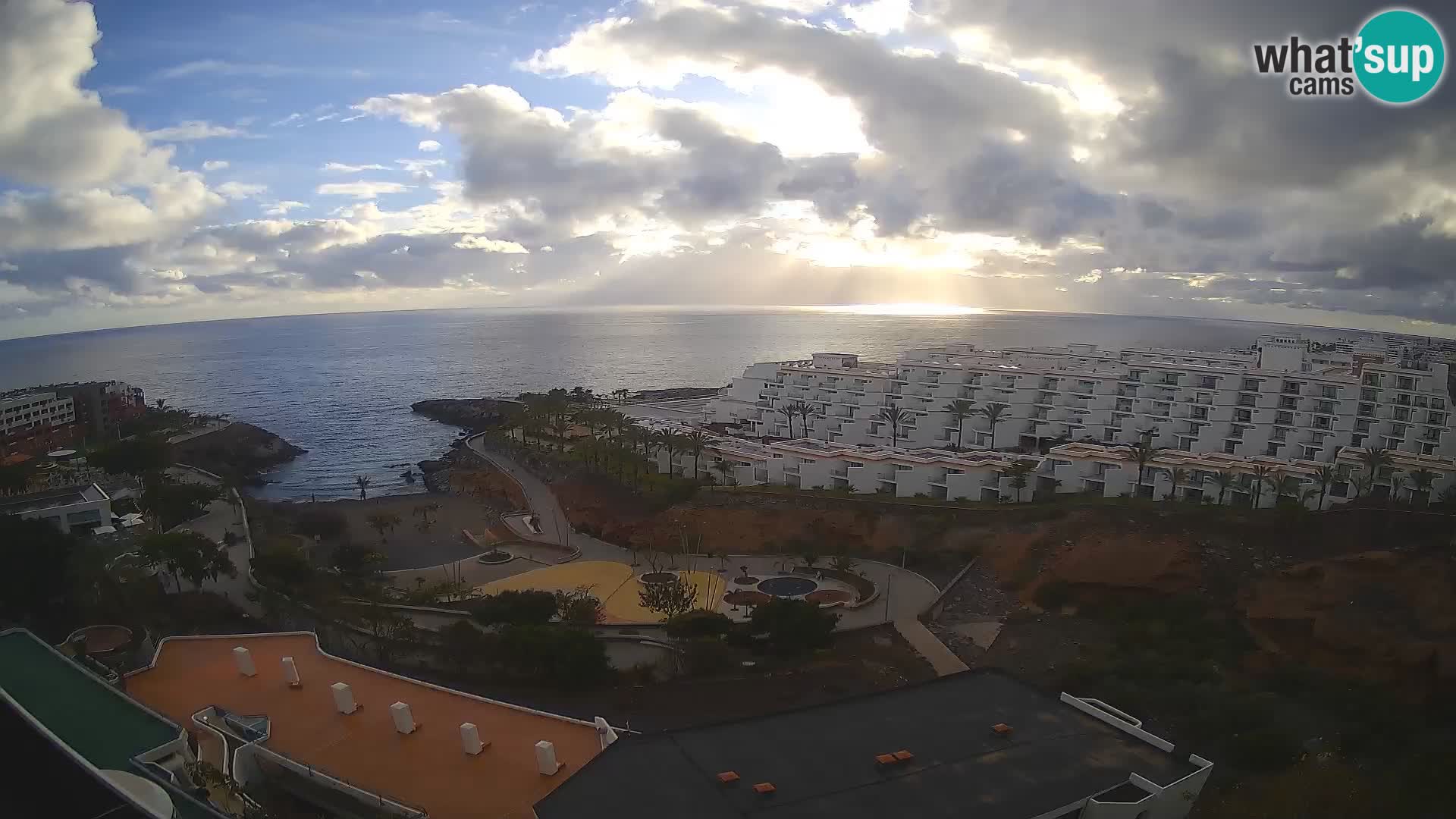 Webcam en vivo Playa de Las Galgas – Playa Paraíso – Isla de La Gomera – Costa Adeje – Tenerife