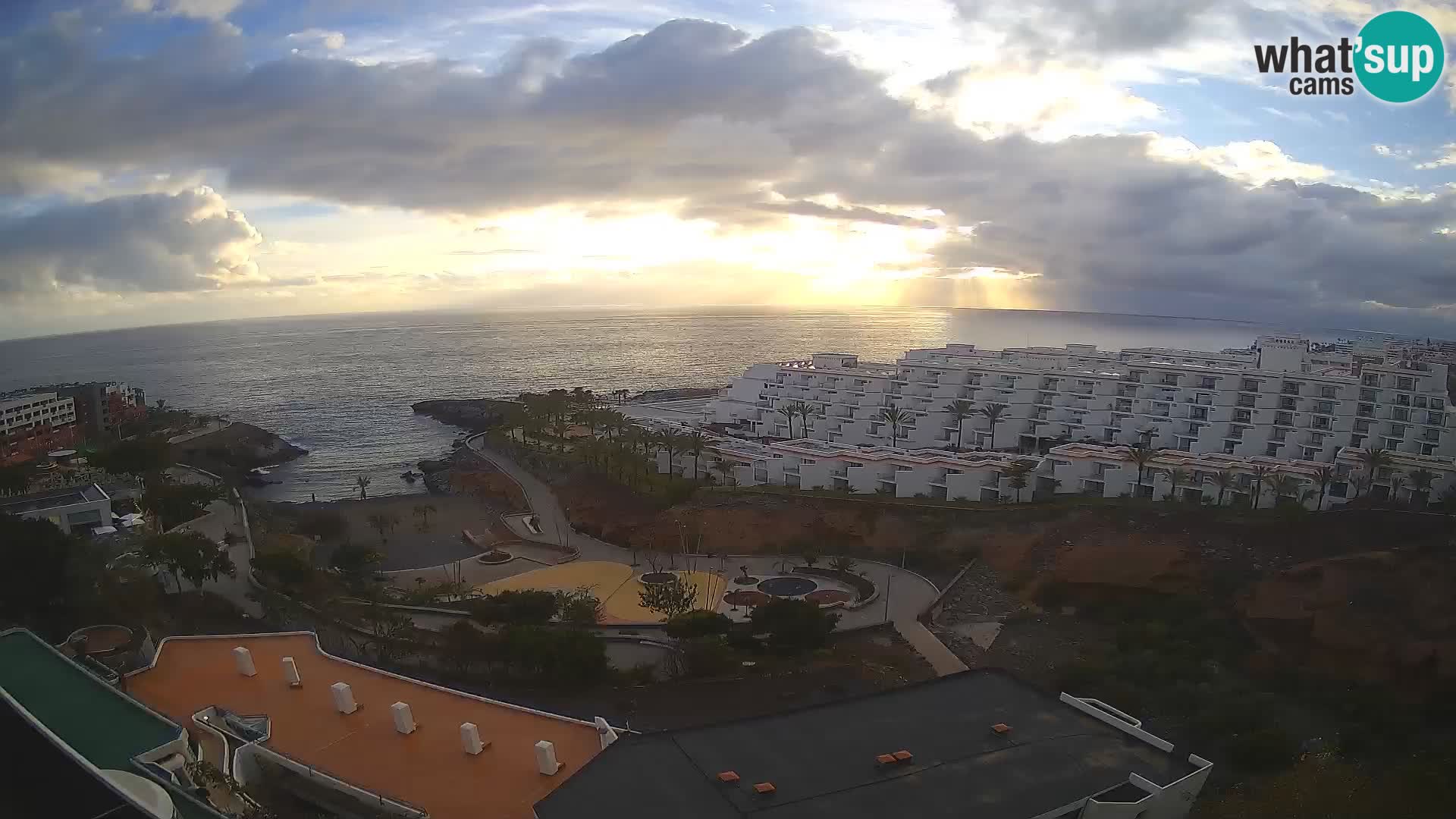 Webcam en direct Playa de Las Galgas – Playa Paraiso – île de La Gomera – Costa Adeje – Tenerife