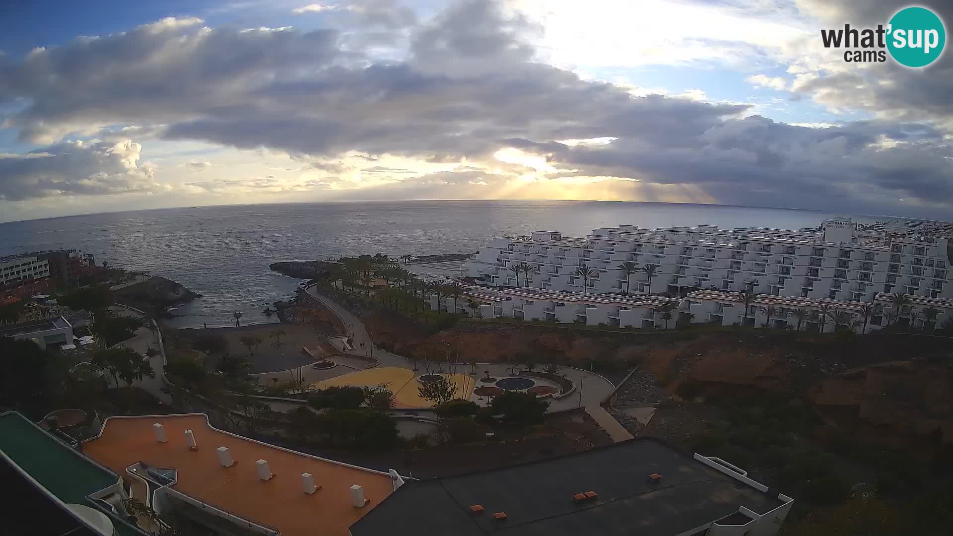 Webcam live spiaggia Las Galgas – Playa Paraiso – Isola La Gomera – Costa Adeje – Tenerife