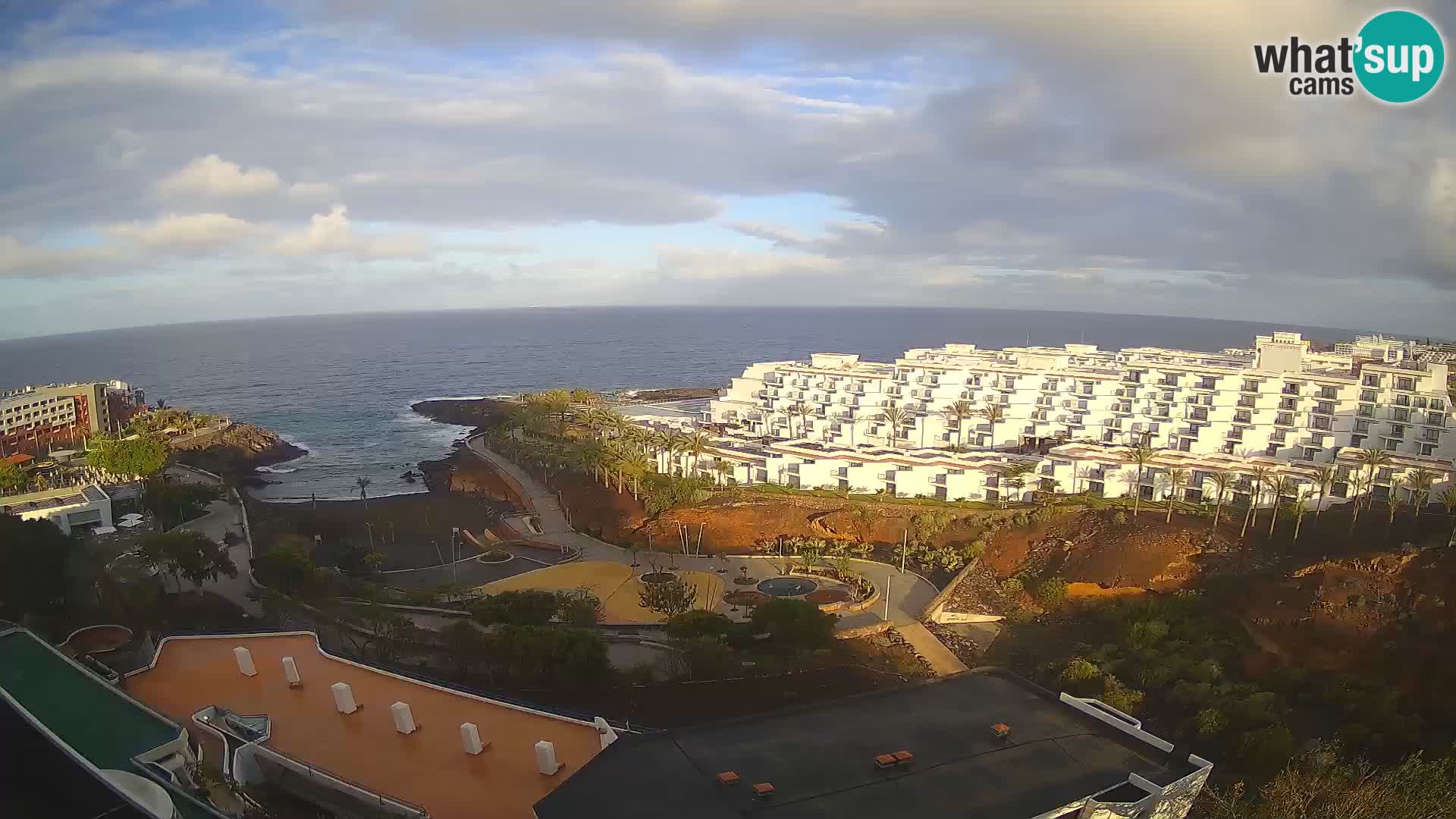Web kamera uživo Playa de Las Galgas – Playa Paraiso – otok La Gomera – Costa Adeje – Tenerife
