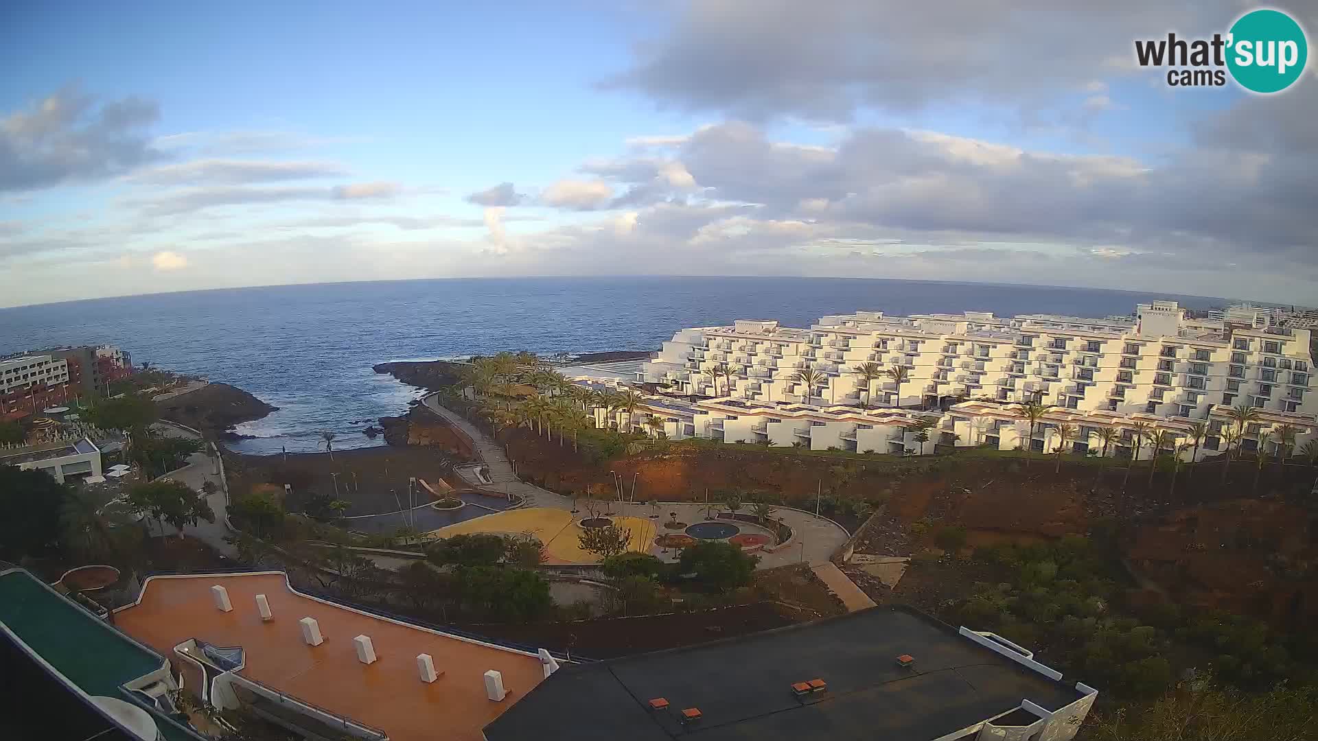 Live-Webcam Las Galgas Strand – Playa Paraiso – Insel La Gomera – Costa Adeje – Teneriffa