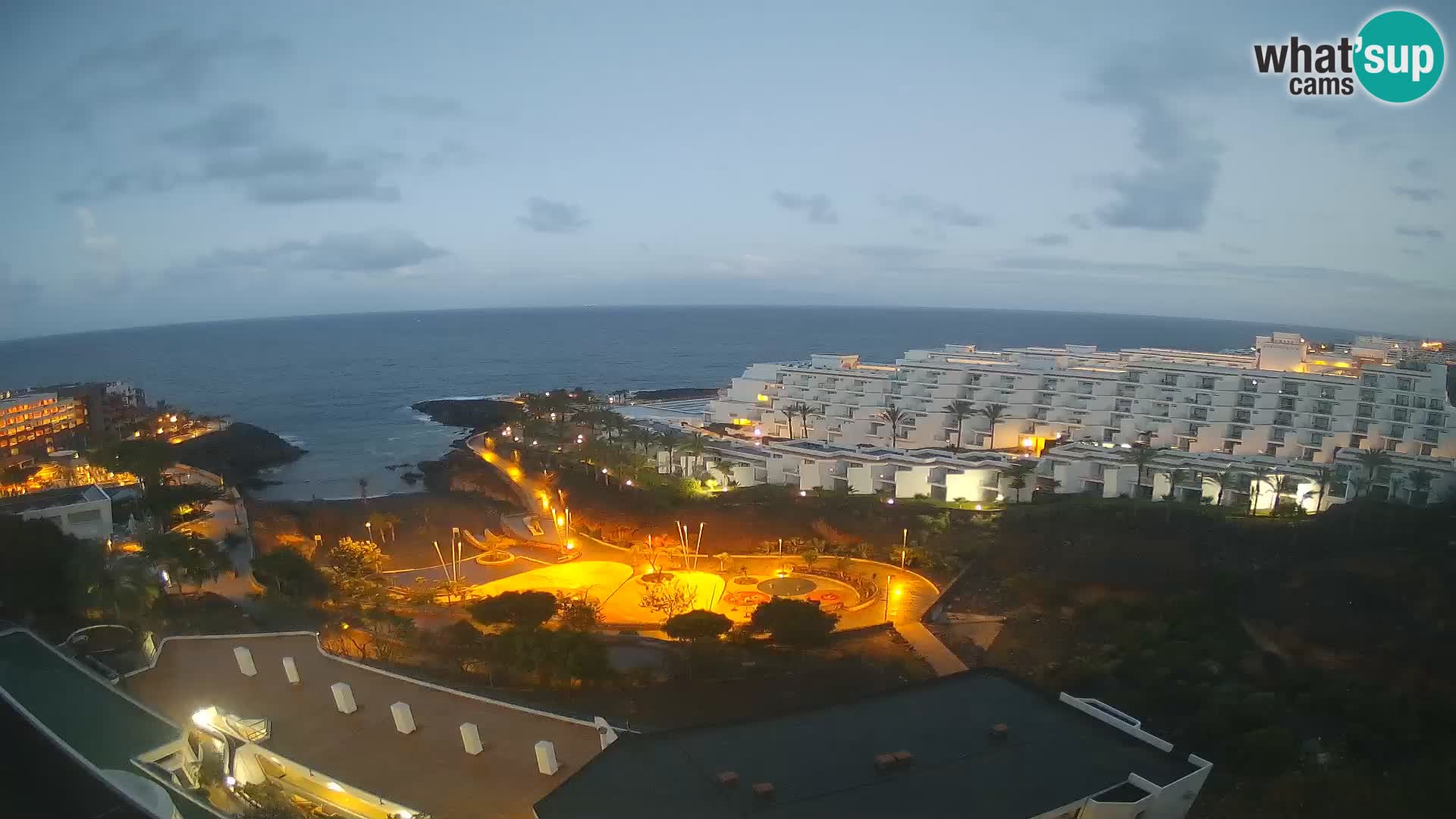Webcam en vivo Playa de Las Galgas – Playa Paraíso – Isla de La Gomera – Costa Adeje – Tenerife