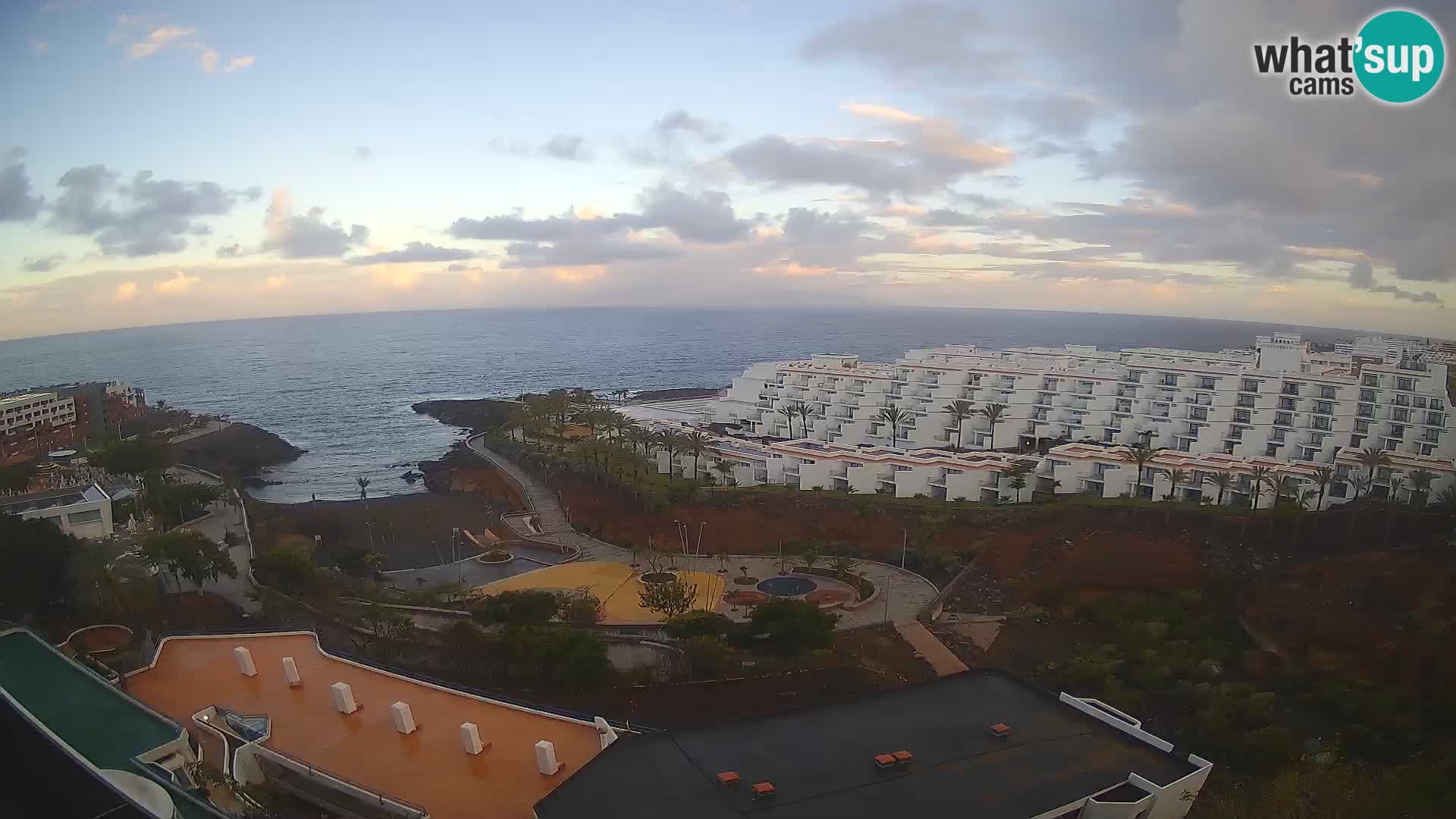 Webcam en vivo Playa de Las Galgas – Playa Paraíso – Isla de La Gomera – Costa Adeje – Tenerife