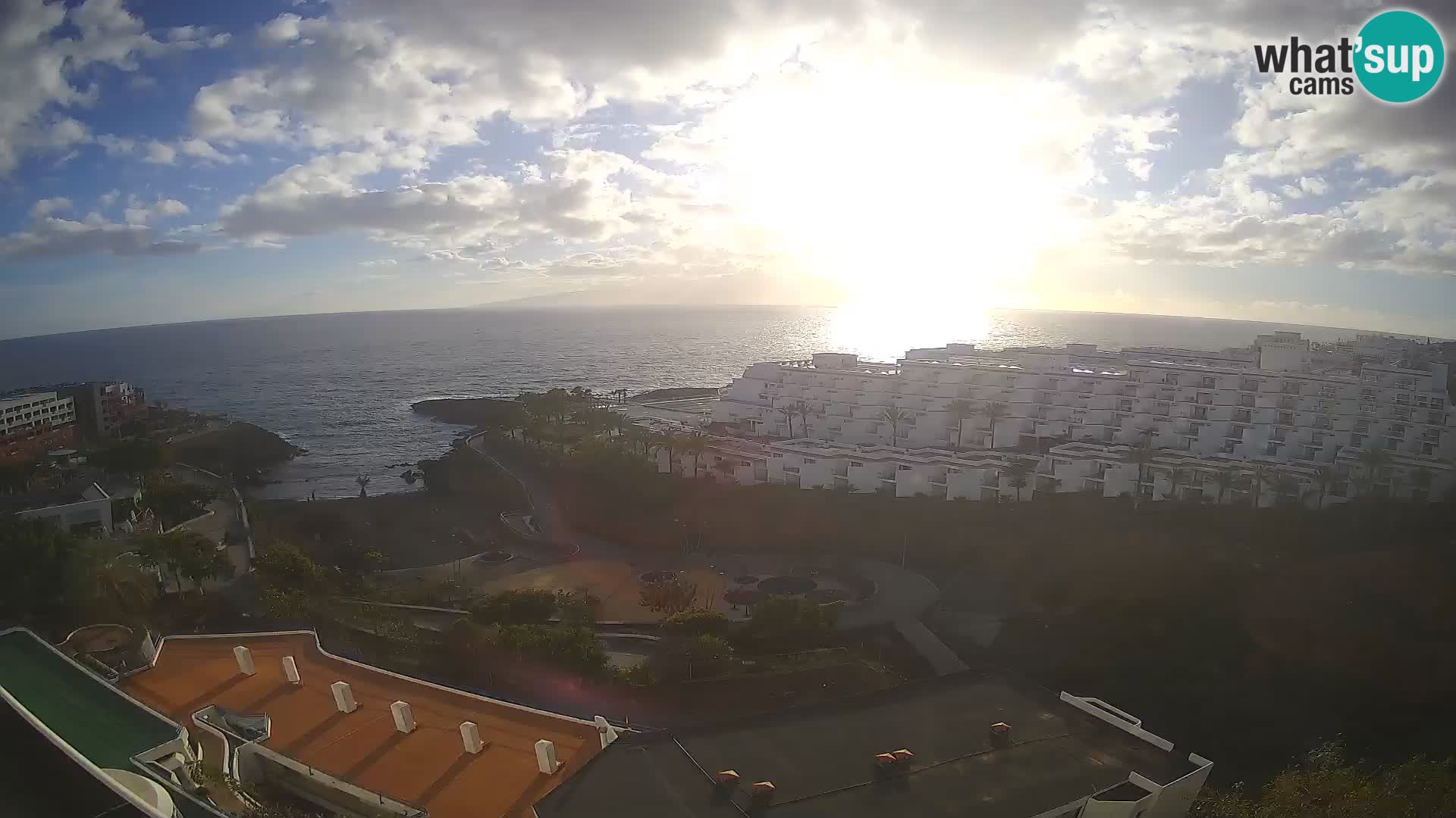 Live-Webcam Las Galgas Strand – Playa Paraiso – Insel La Gomera – Costa Adeje – Teneriffa