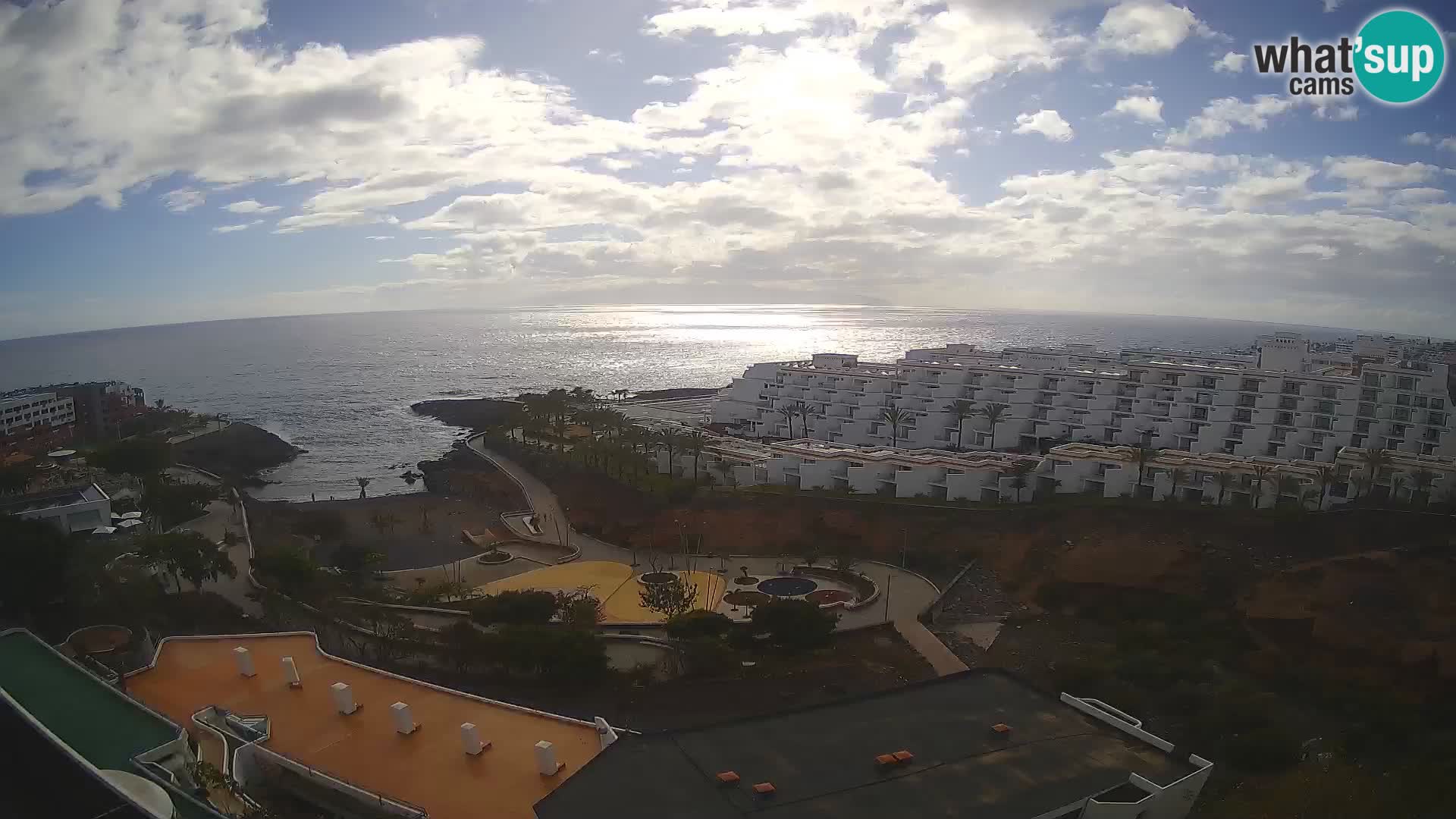 Webcam en direct Playa de Las Galgas – Playa Paraiso – île de La Gomera – Costa Adeje – Tenerife