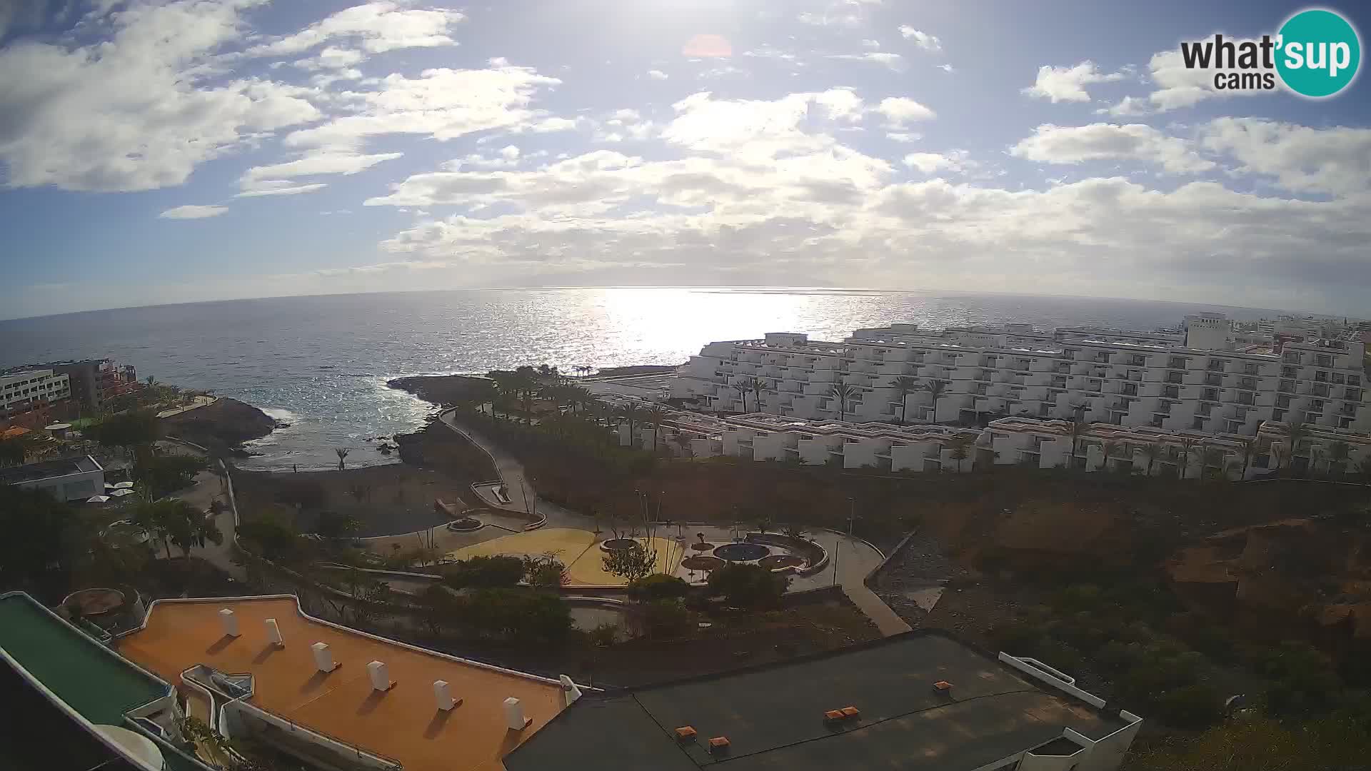 Webcam live spiaggia Las Galgas – Playa Paraiso – Isola La Gomera – Costa Adeje – Tenerife