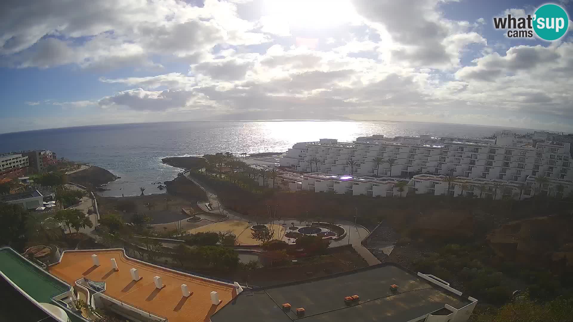 Webcam live spiaggia Las Galgas – Playa Paraiso – Isola La Gomera – Costa Adeje – Tenerife