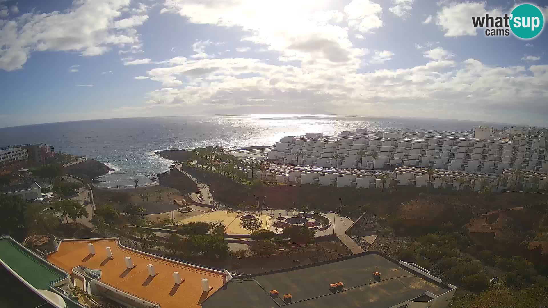 Webcam en direct Playa de Las Galgas – Playa Paraiso – île de La Gomera – Costa Adeje – Tenerife
