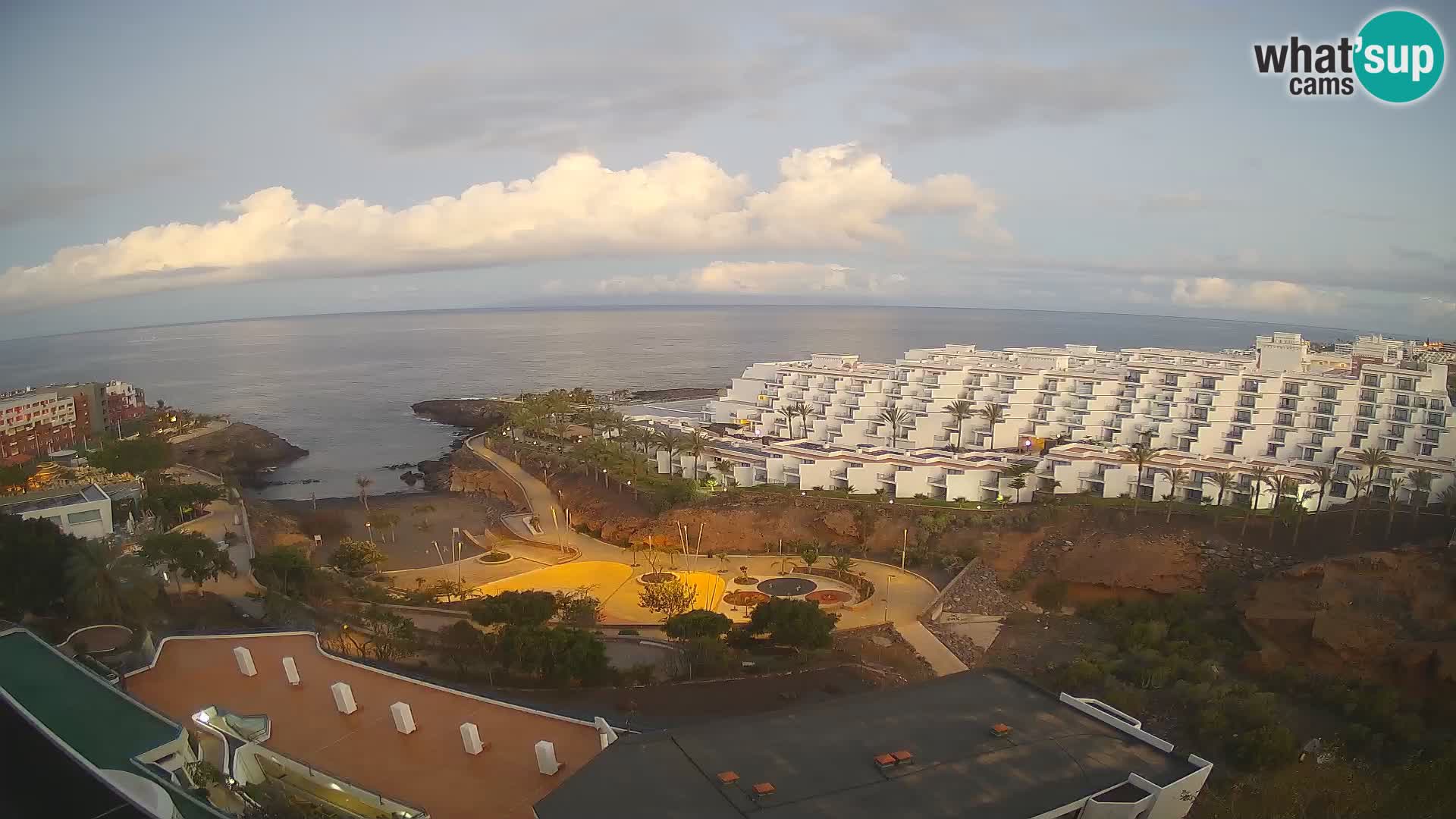 Webcam en direct Playa de Las Galgas – Playa Paraiso – île de La Gomera – Costa Adeje – Tenerife
