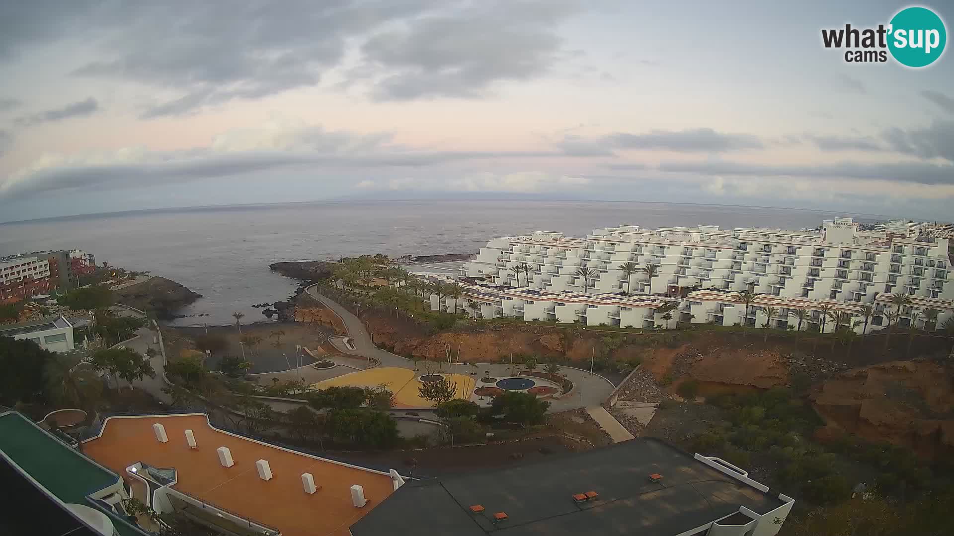 Web kamera uživo Playa de Las Galgas – Playa Paraiso – otok La Gomera – Costa Adeje – Tenerife